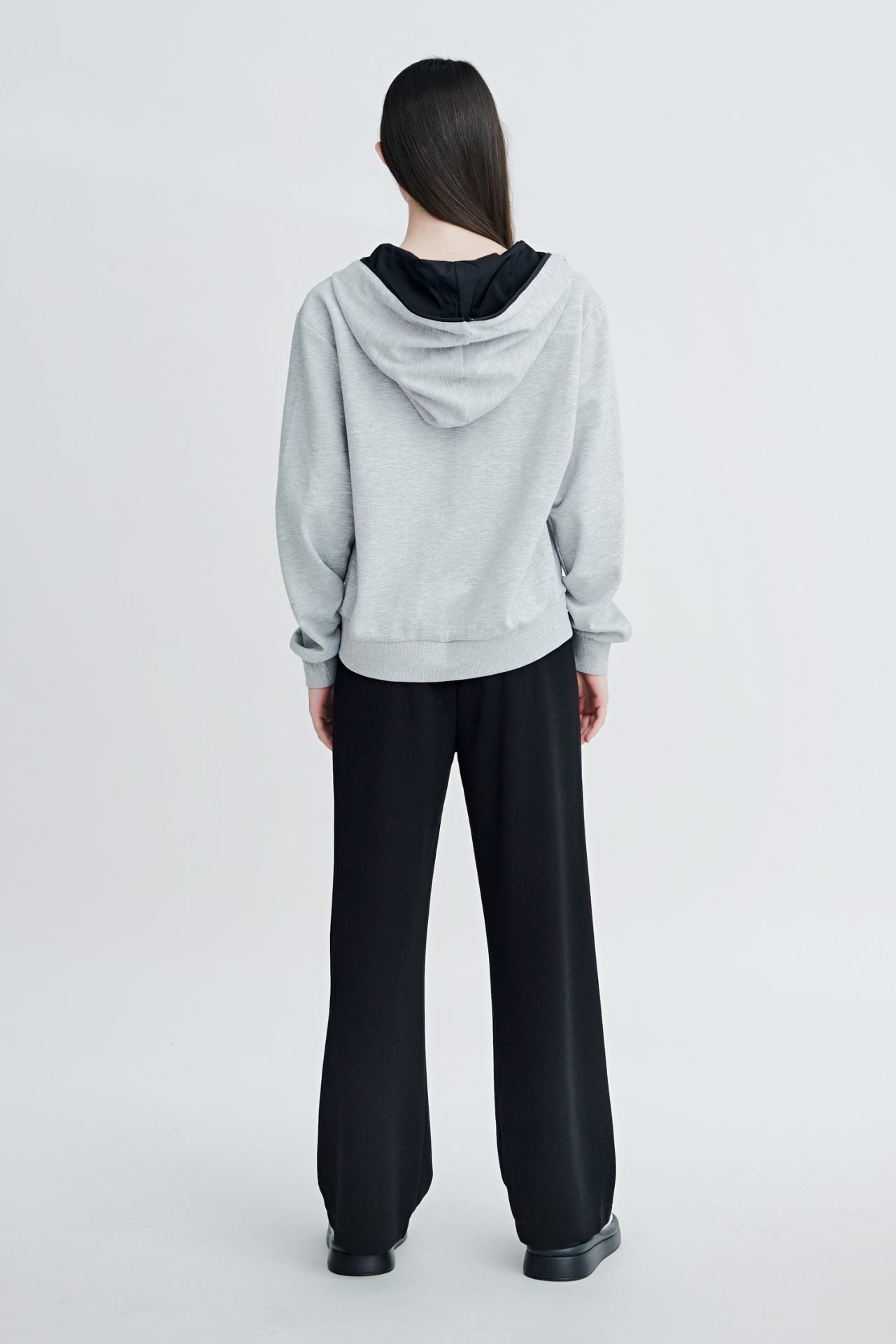 Cotton Front Zip Hoodie