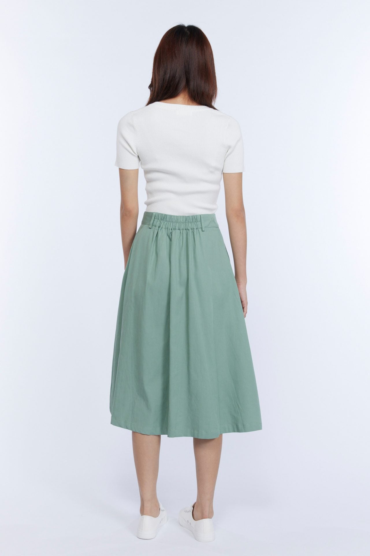 Knitted Square Neck Top