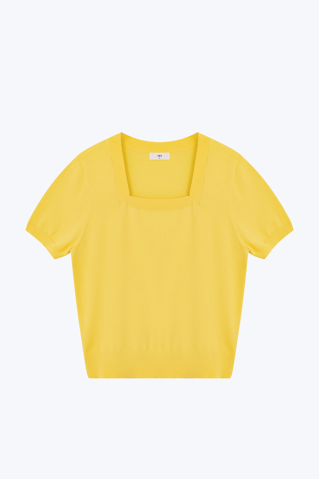 Knitted Square Neck Top