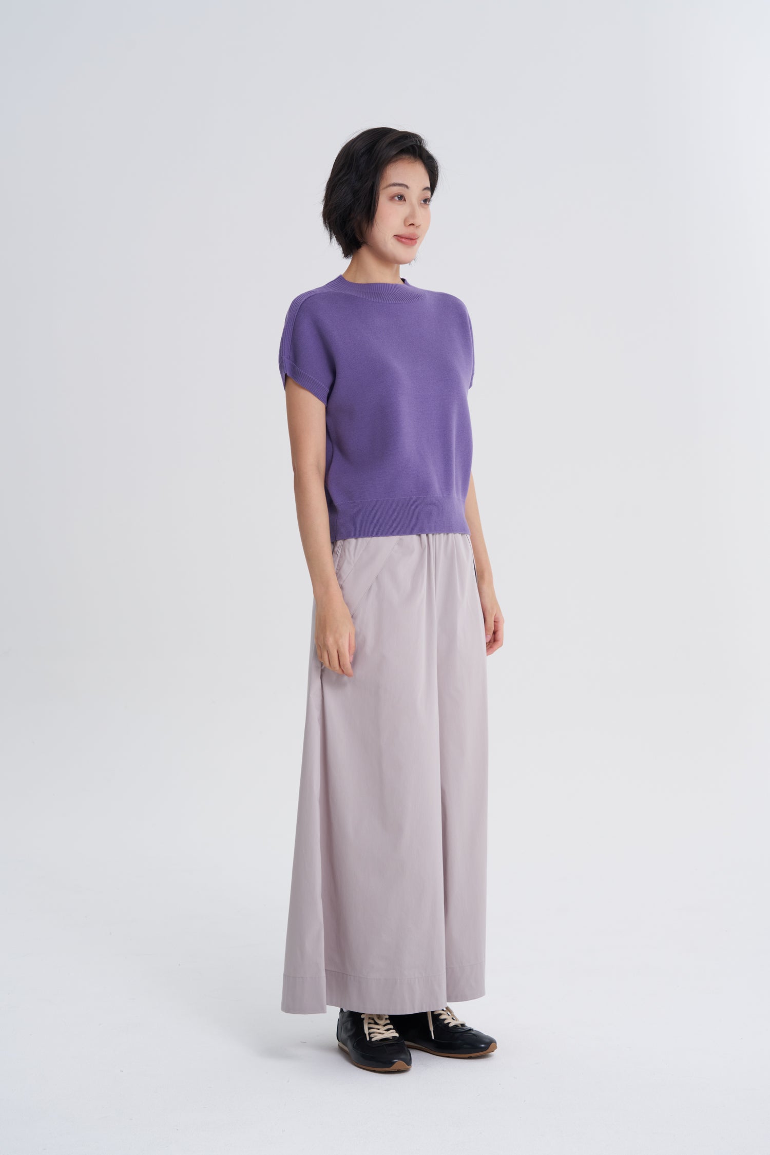 Knitted Top - Purple