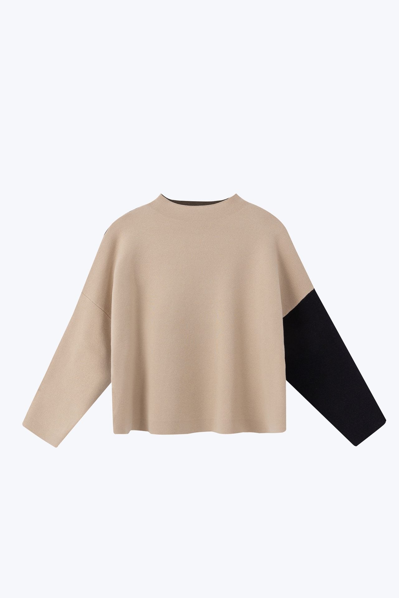 Knitted Colourblock Sweater