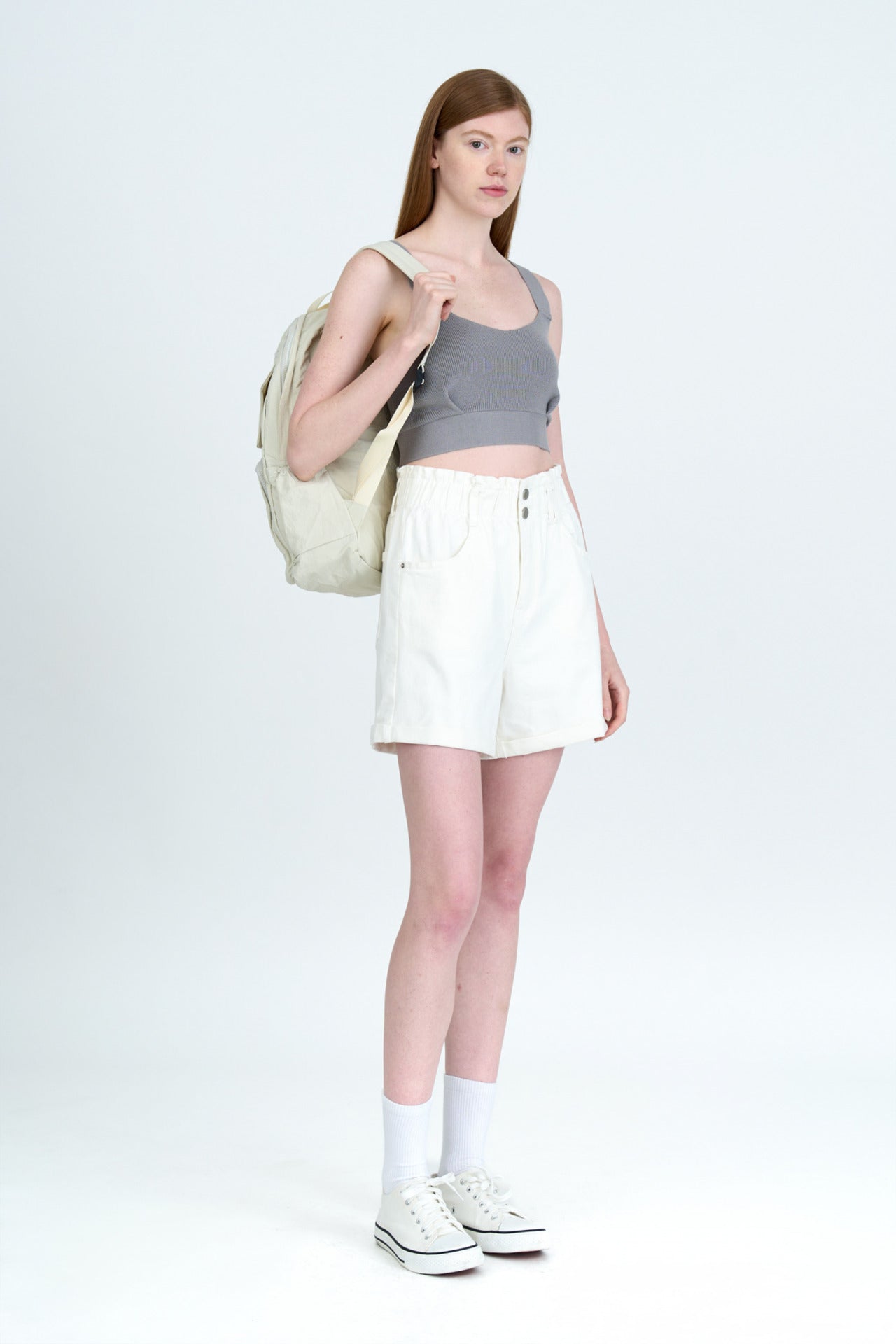 Cropped Knitted Vest