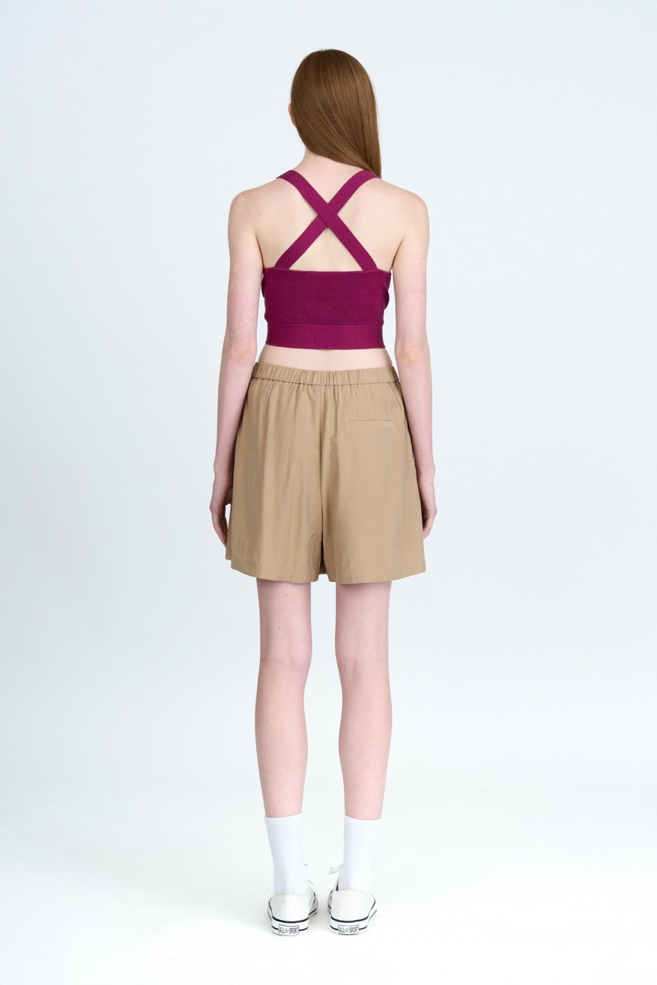 Cropped Knitted Vest