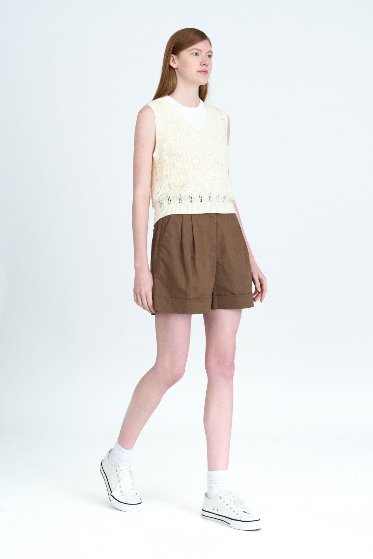 Knitted Sleeveless Top