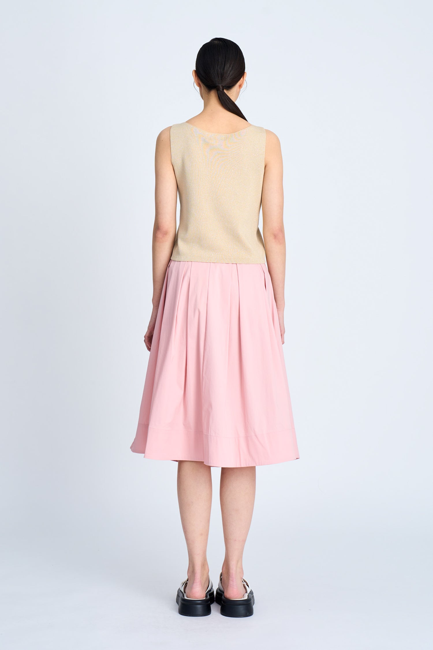 V-Neckline Camisole - Shimmer Gold