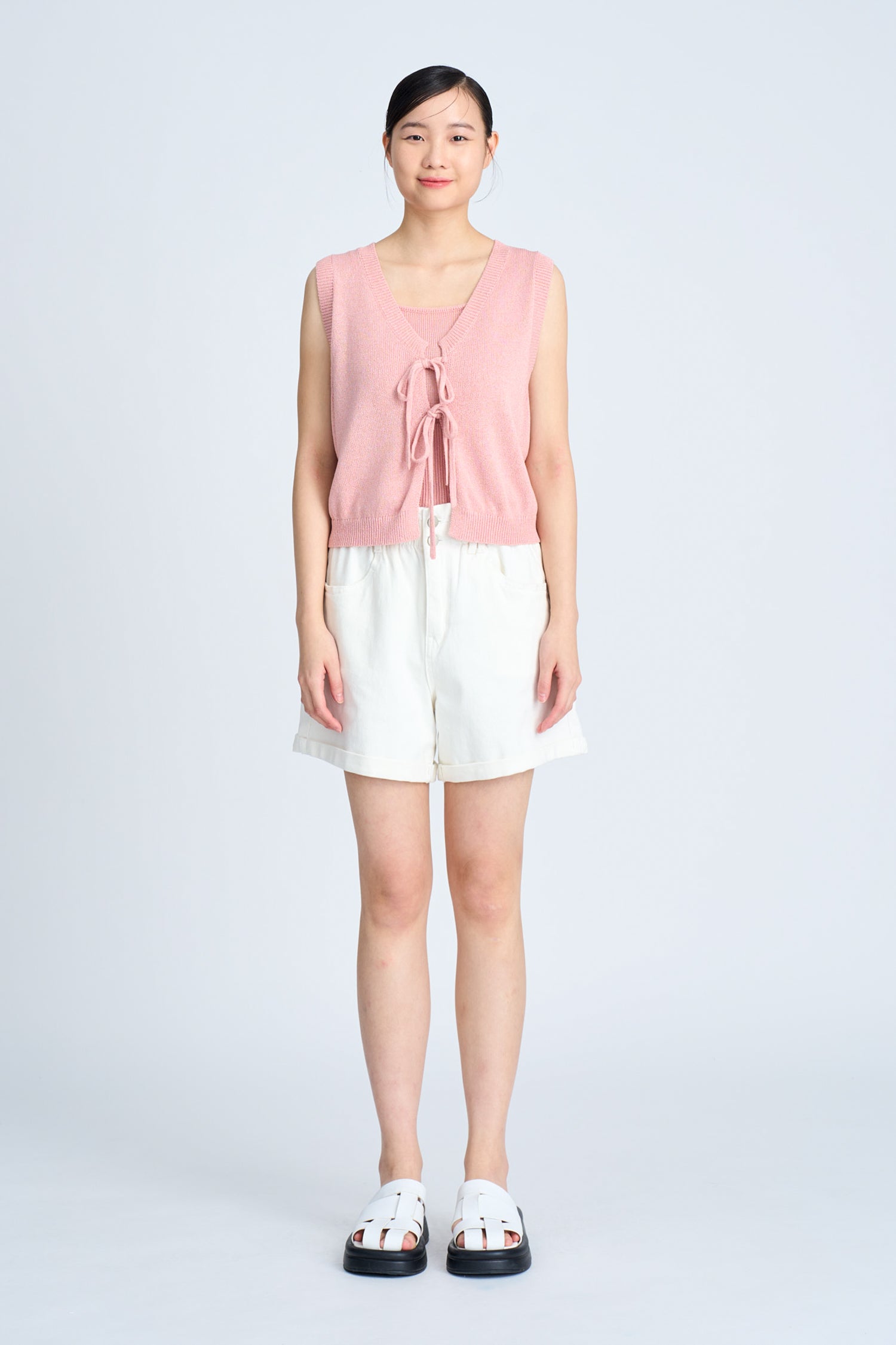 Knitted Camisole - Blush