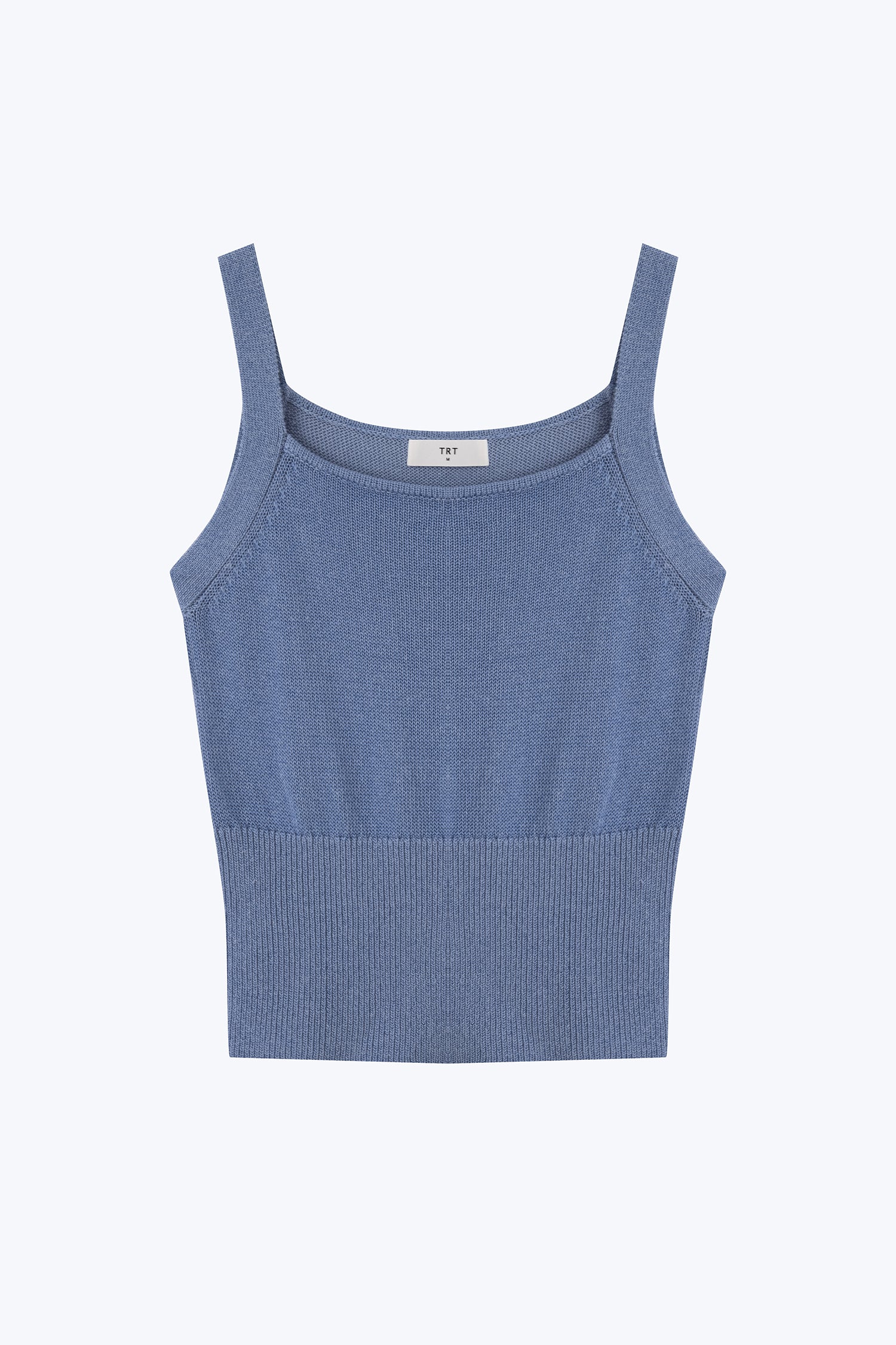 Knitted Camisole - Denim Blue