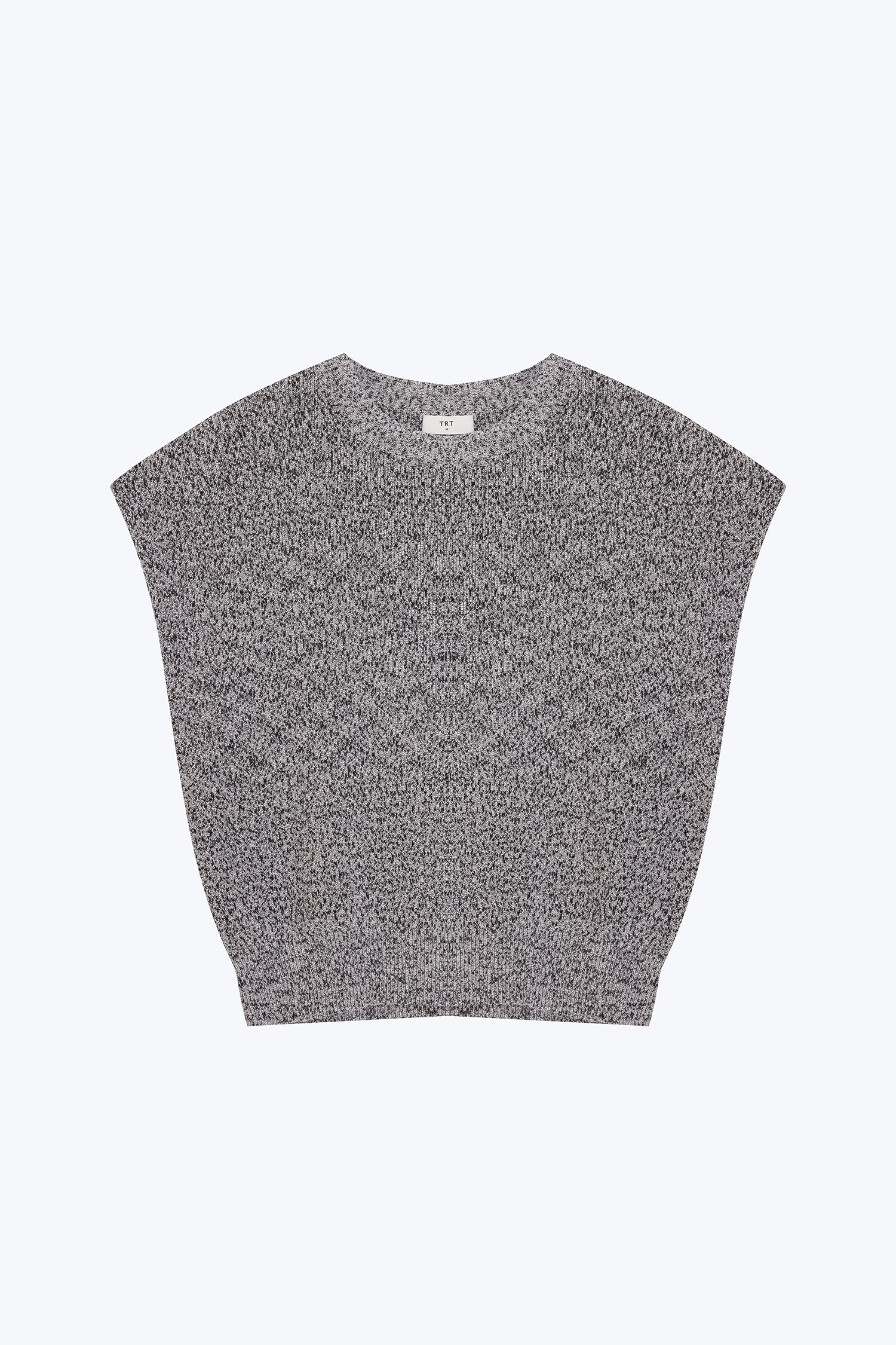 Knitted Top - Dark Grey
