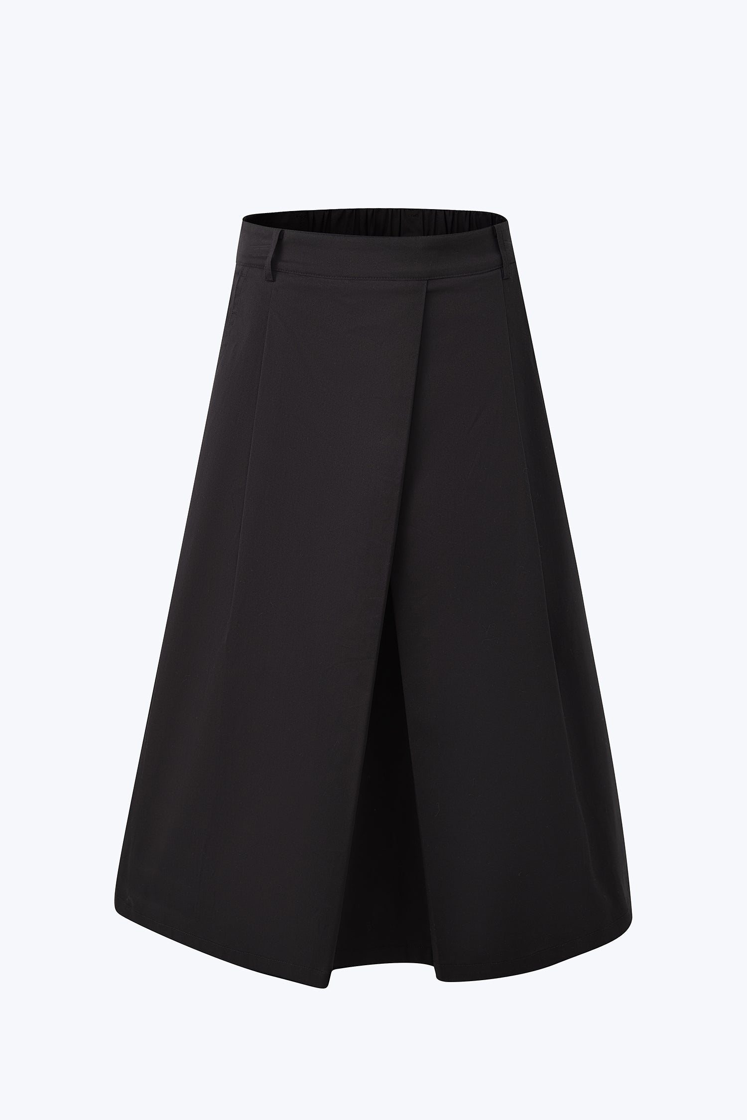 Wrapover Skirt - Black