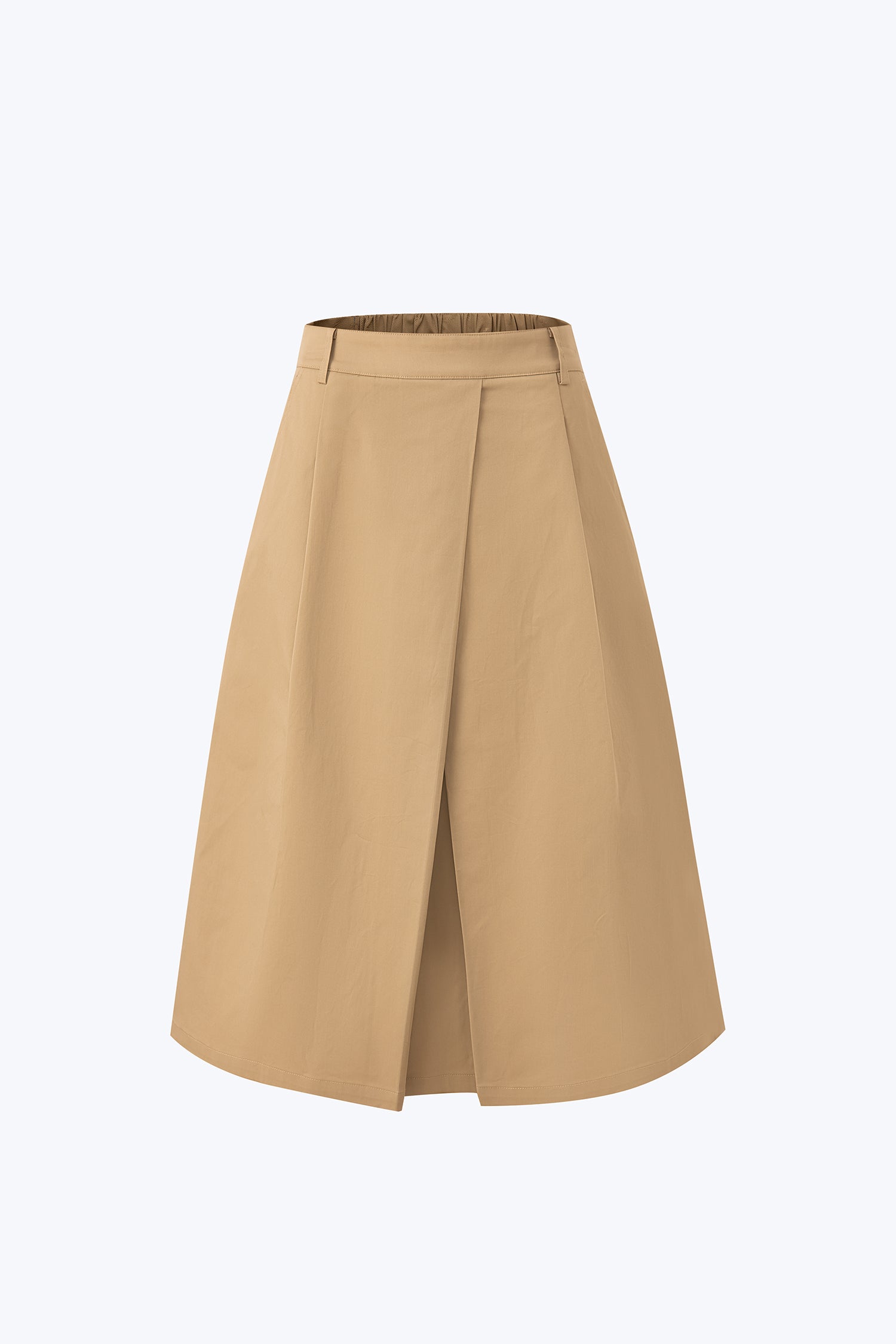 Wrapover Skirt - Khaki