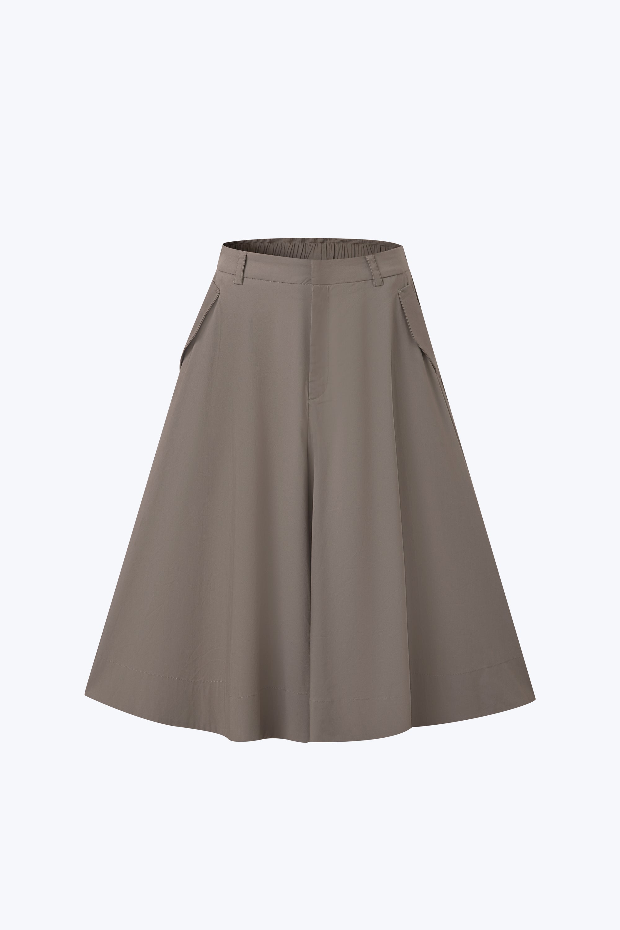 Flap Pocket Flare Pants - State Grey
