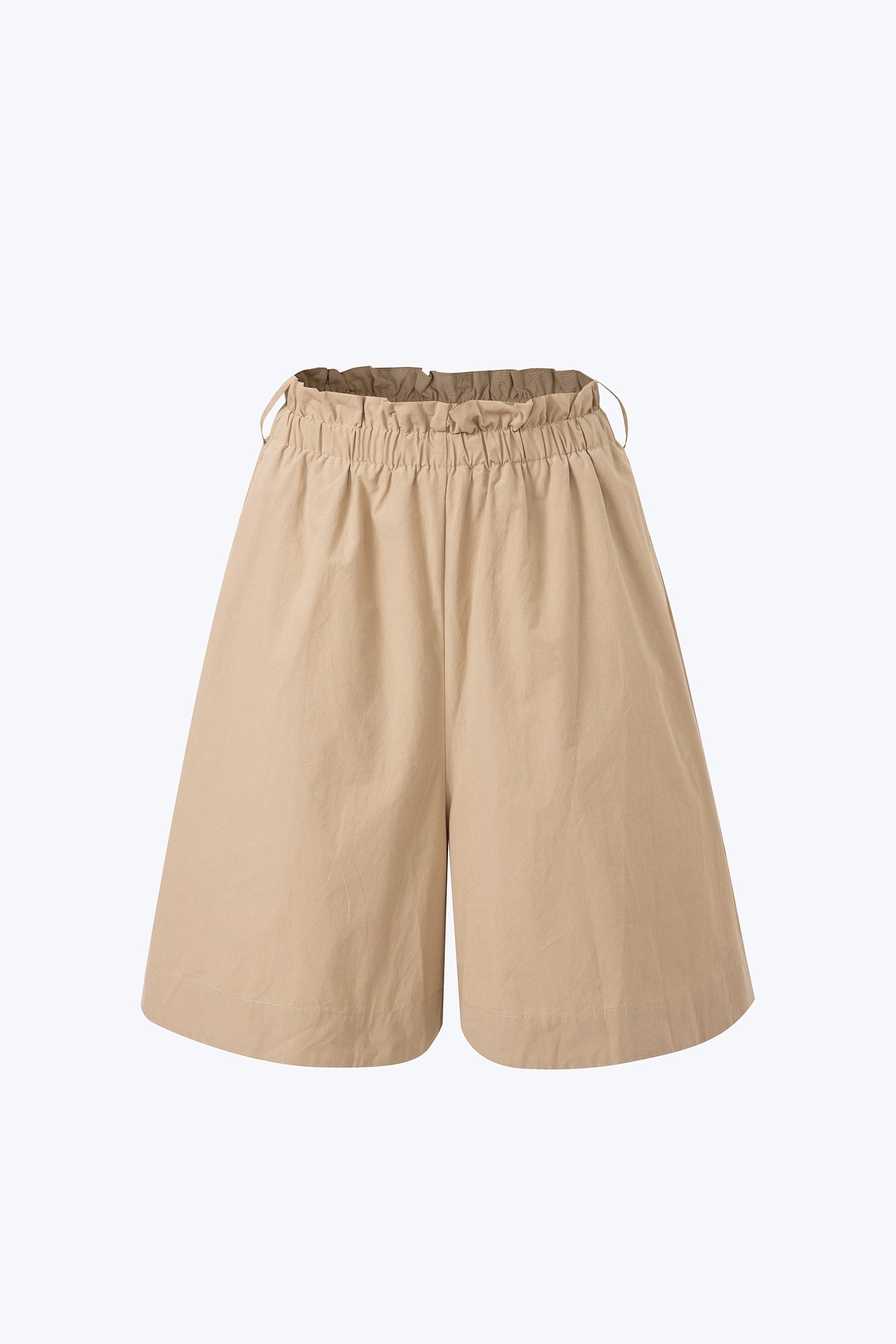 Paperbag Bermudas - Khaki