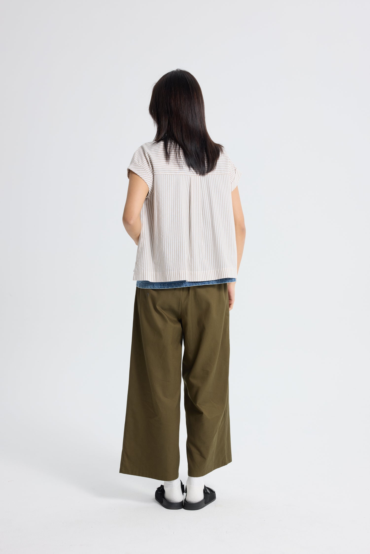 Drawstring Pants - Olive