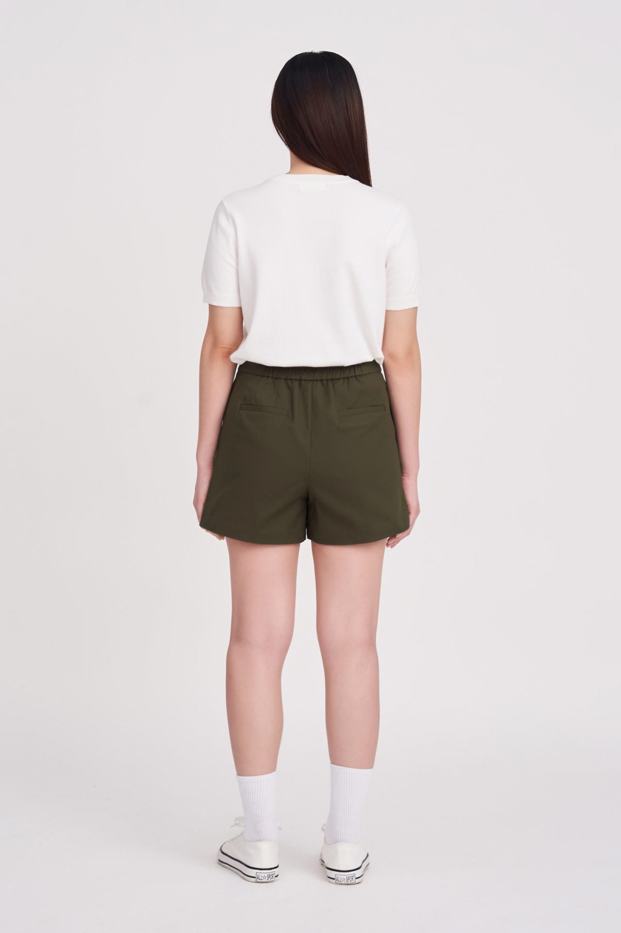 Cotton Pull-Up Shorts