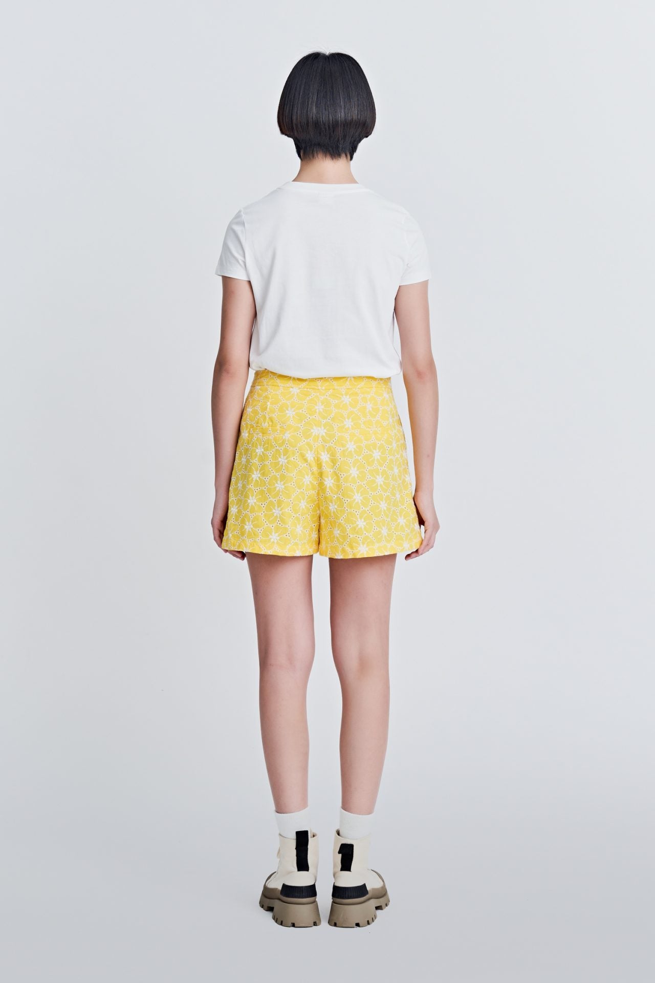 Cotton Embroidery Shorts