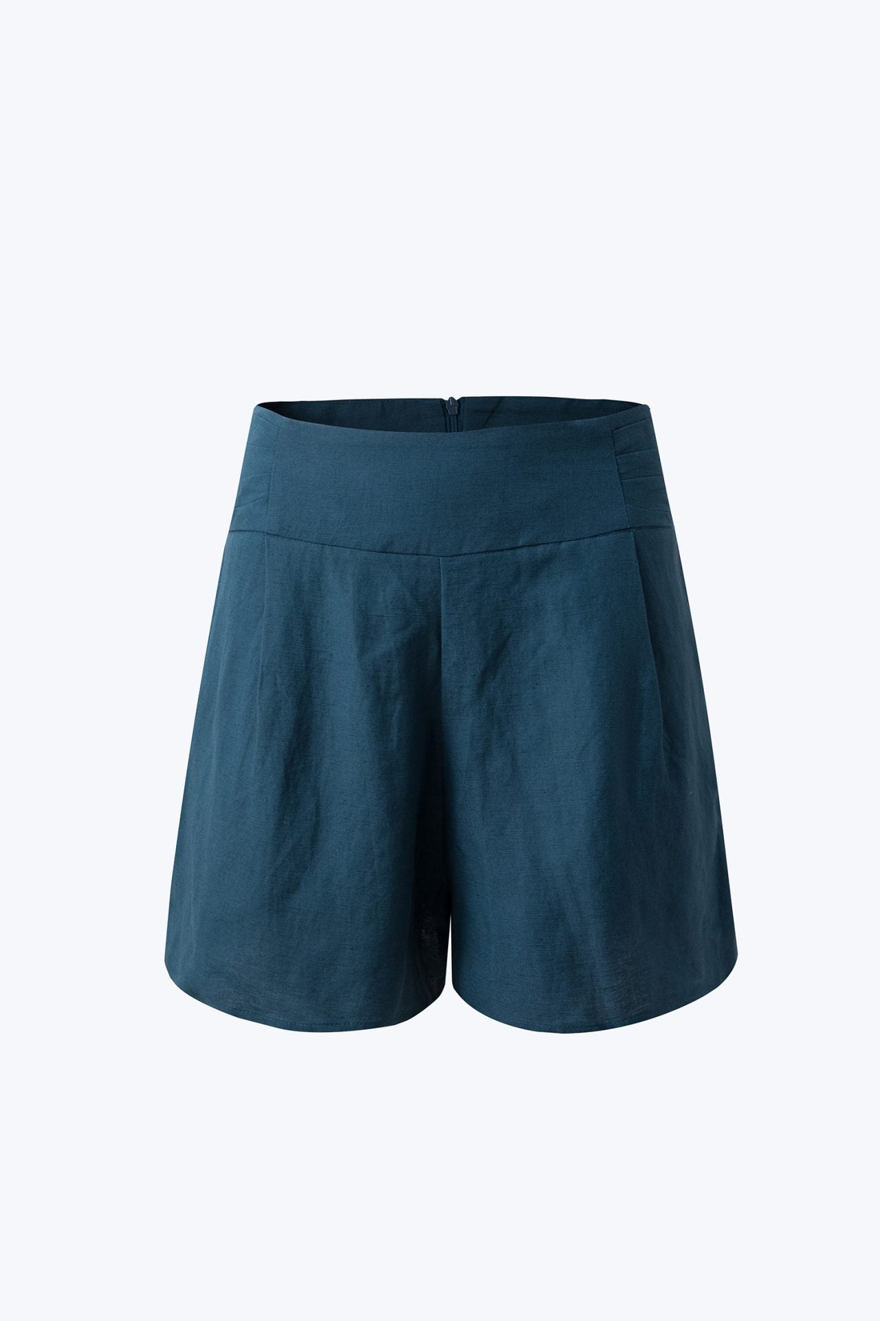 Side Pleat Shorts