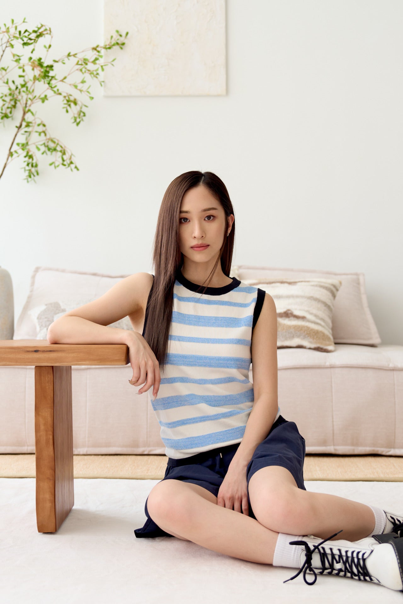 Drawstring Elasticised Shorts