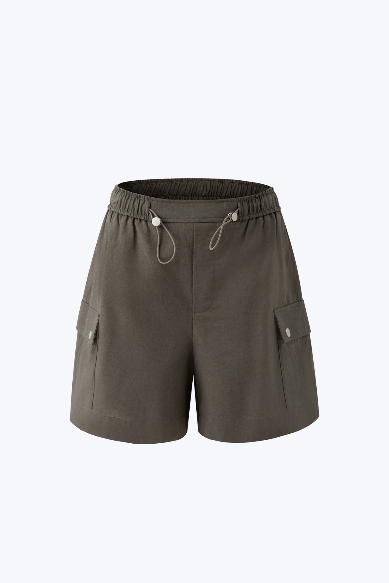 Draw Cord Shorts - Khaki Green