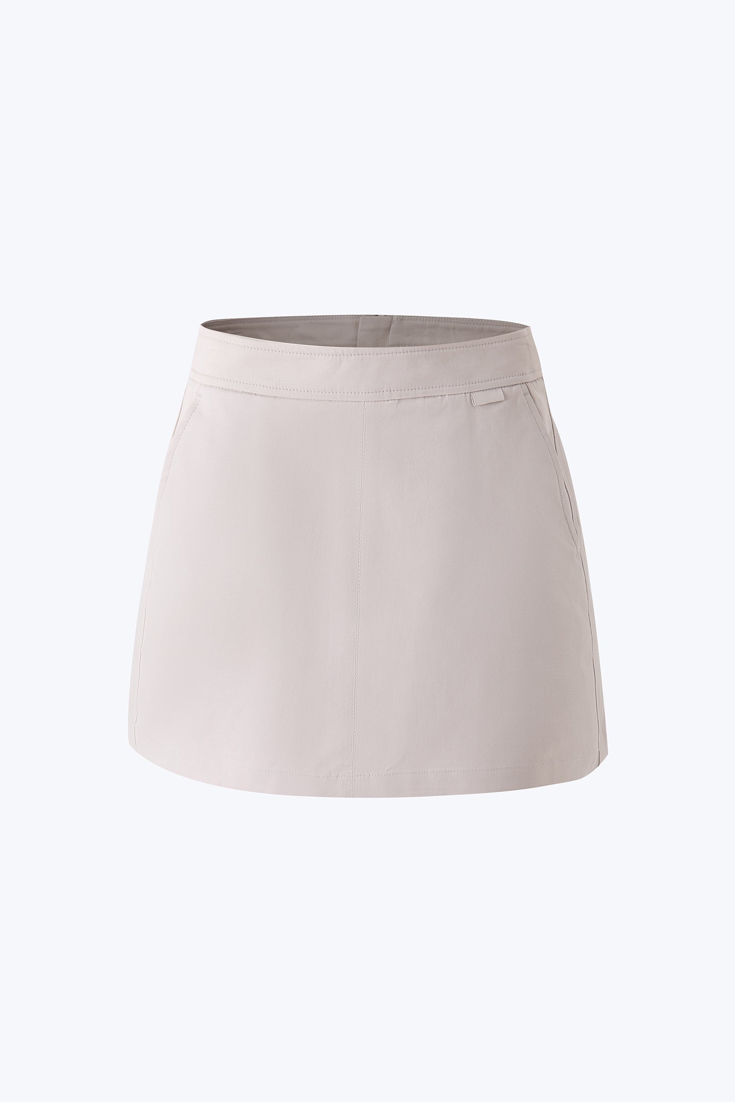 Classic A-Line Skorts - Light Grey
