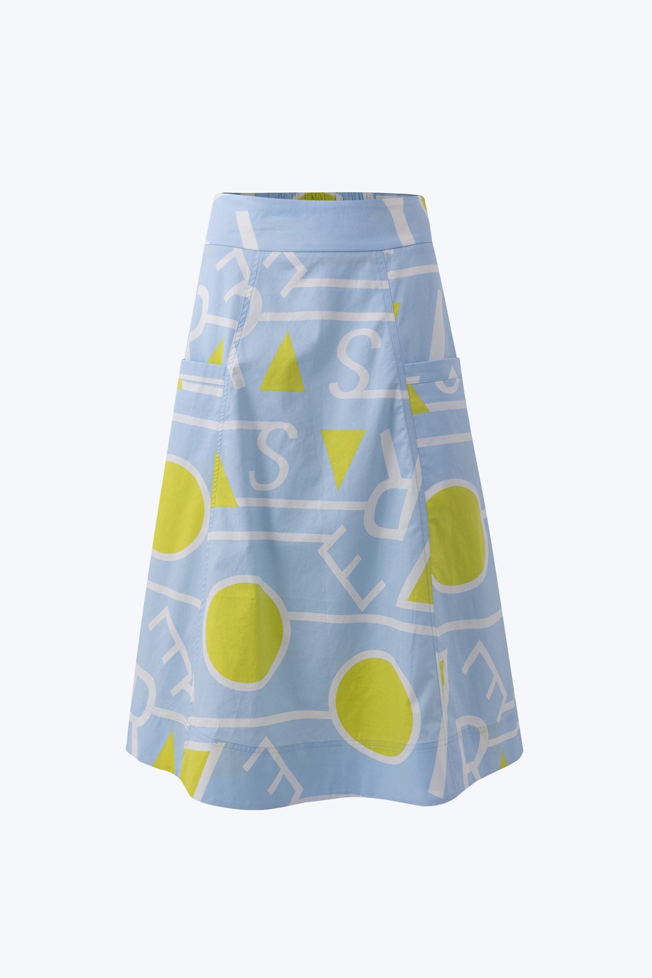 Cotton Printed Circular Skirt