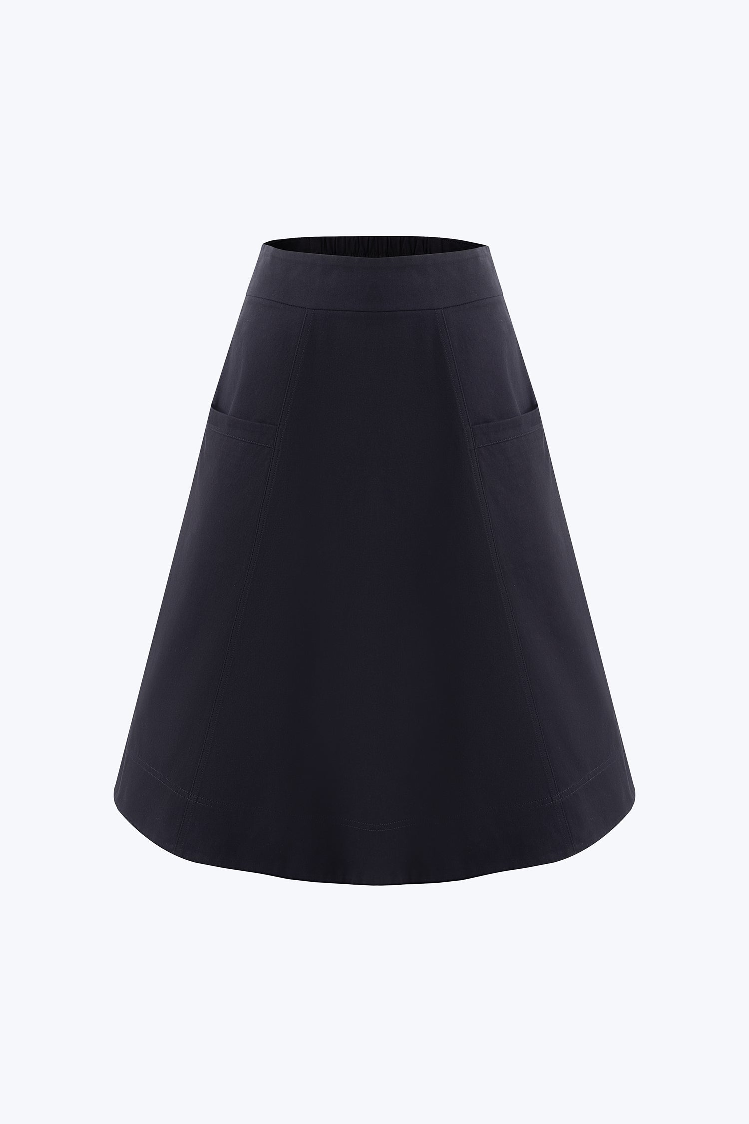 Cotton Twill Circular Skirt