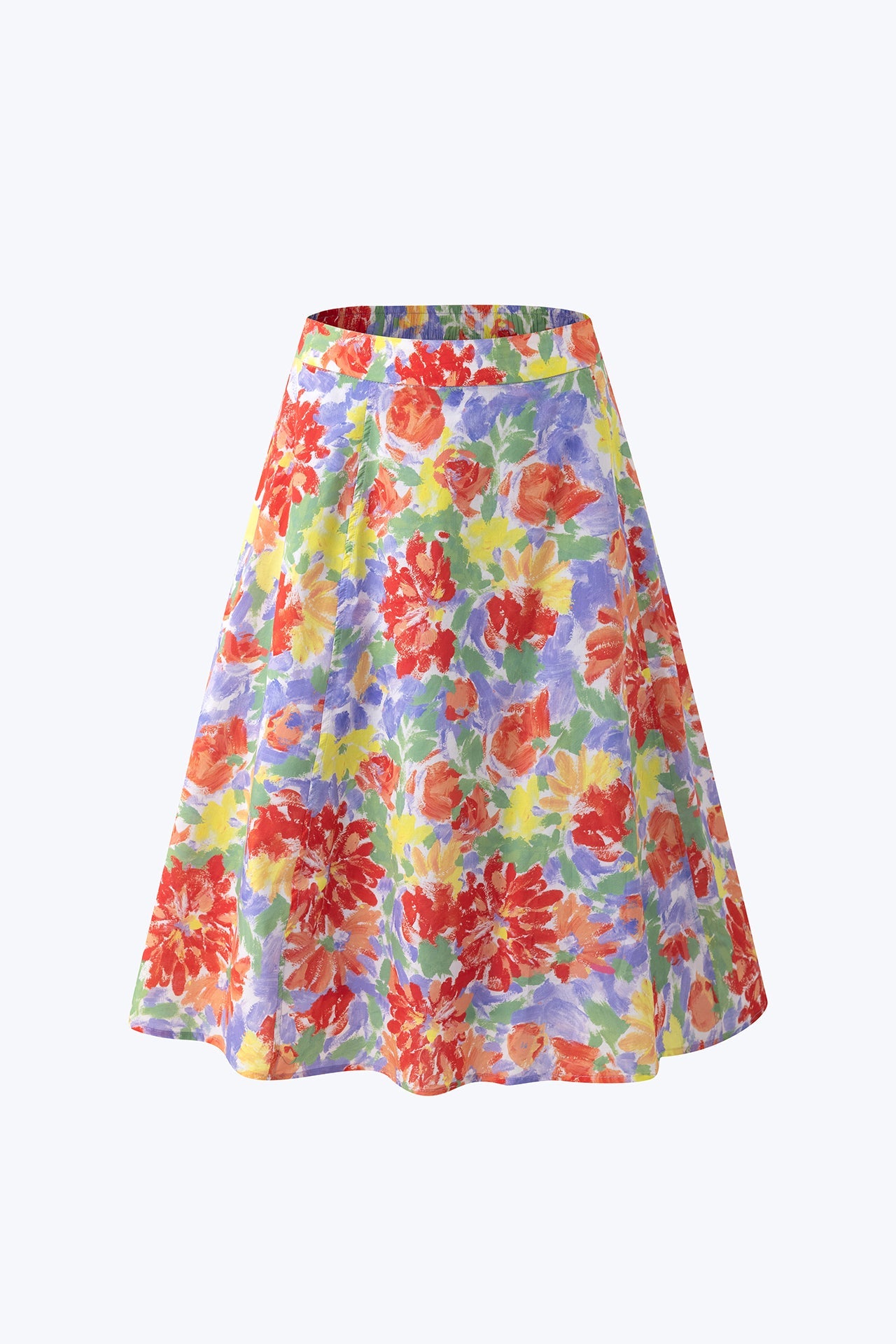 Floral Gathered Skirt - Mixed Florals