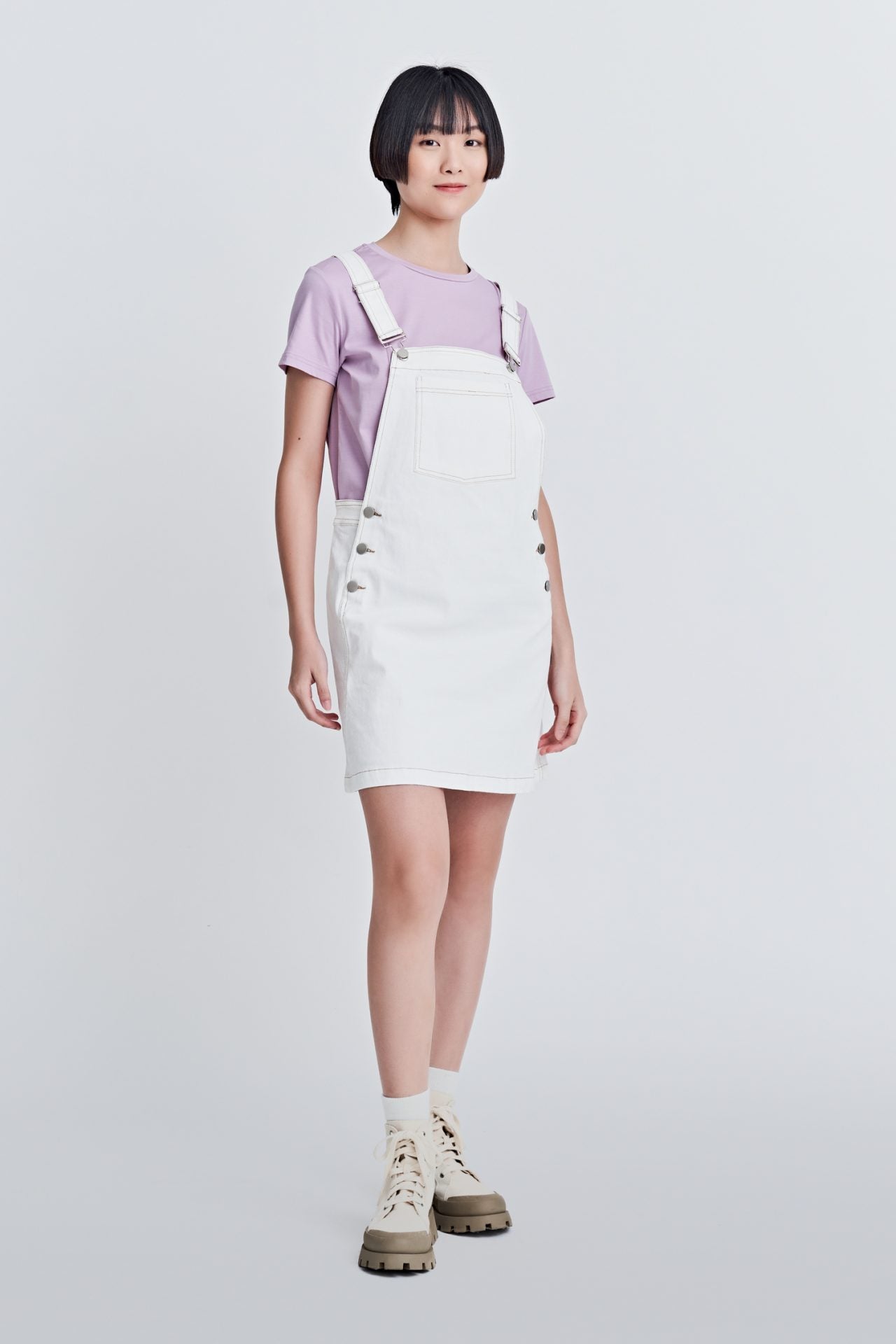 Cotton Seam Detail Tee