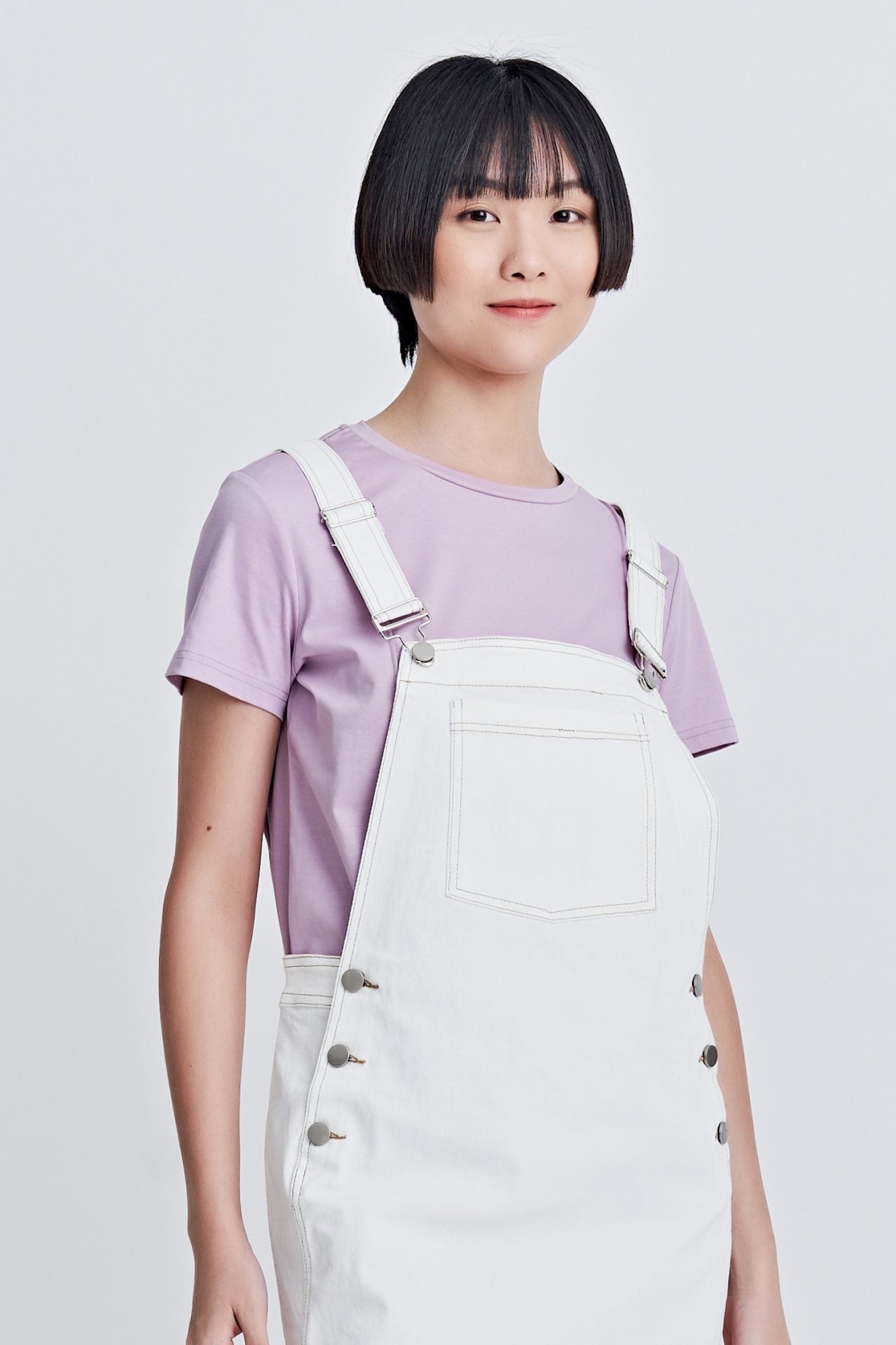 Cotton Seam Detail Tee