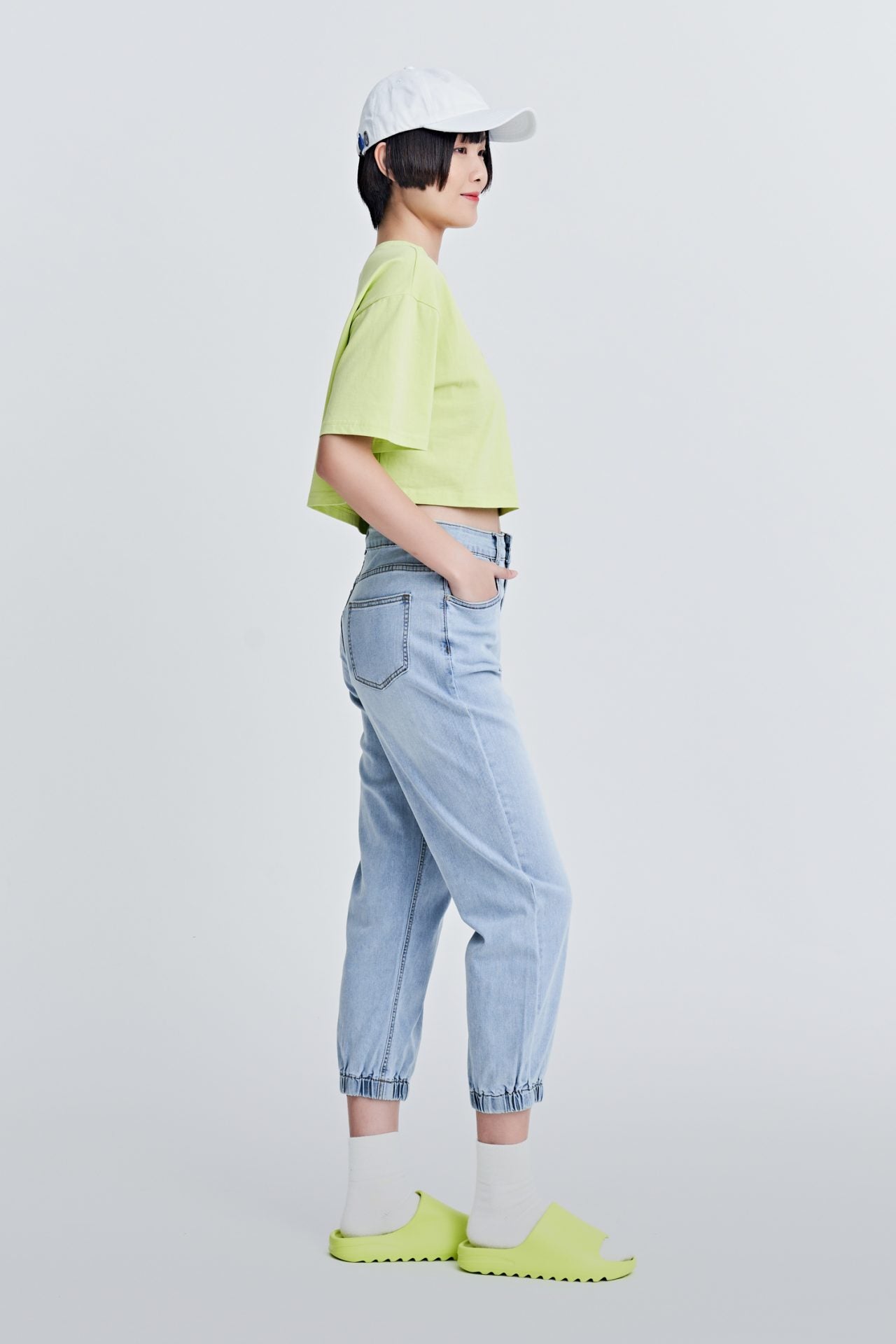 Foliage Embroidery Graphic Tee