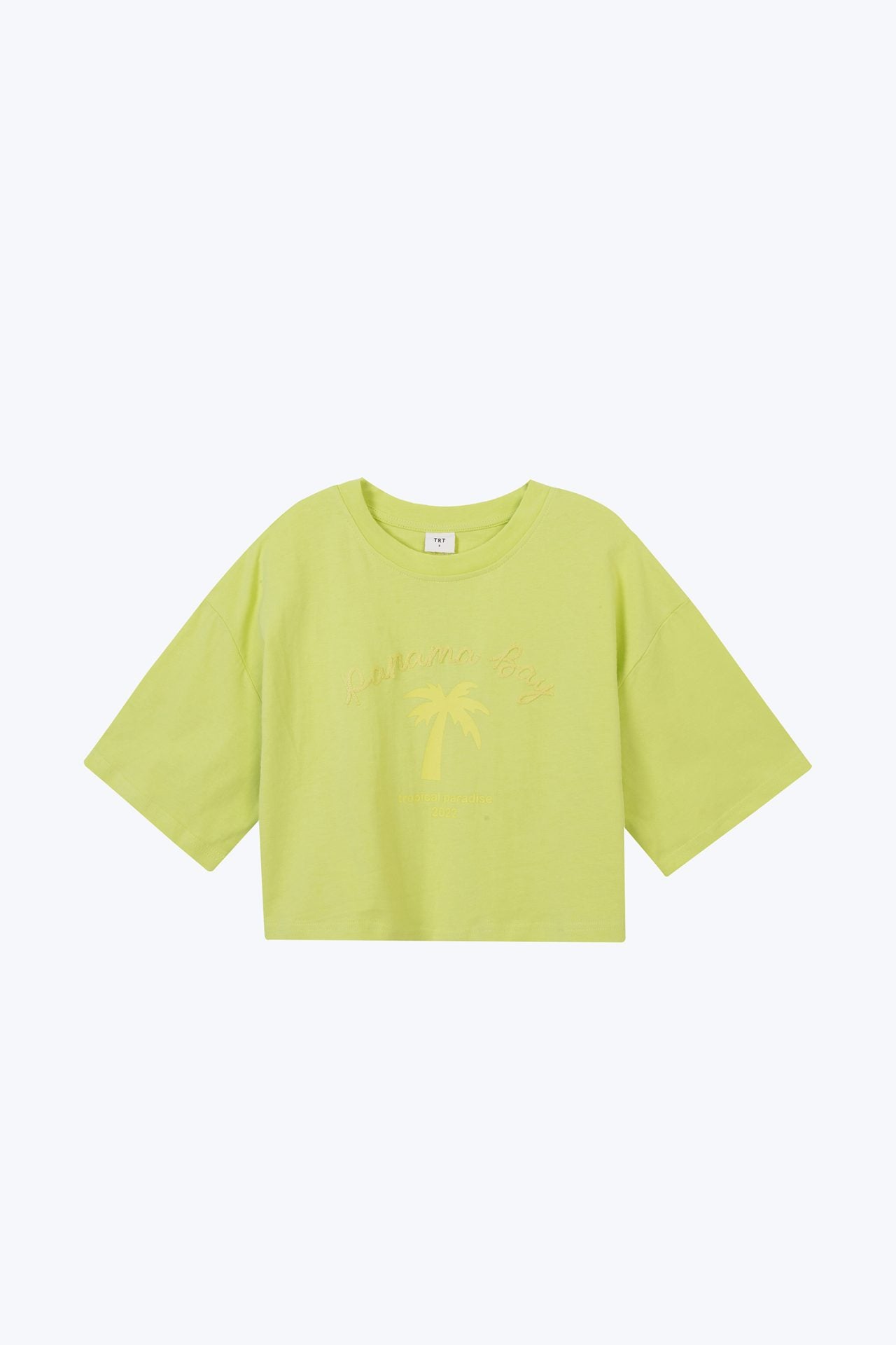 Foliage Embroidery Graphic Tee