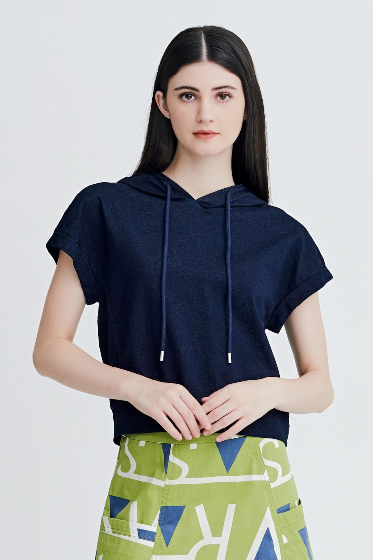 Cotton Cap Slv Hoodie