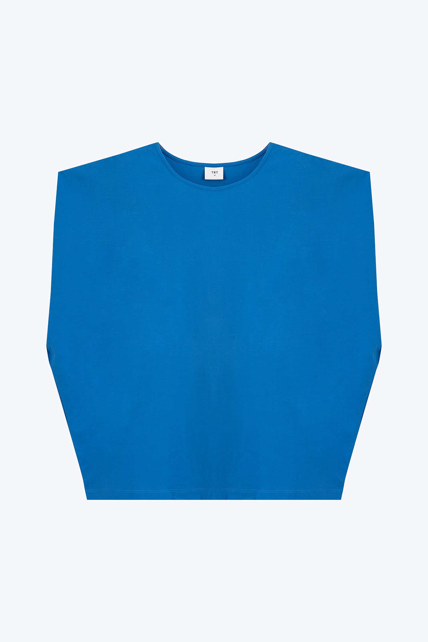 Wide Cut Tee - Deep Sky Blue