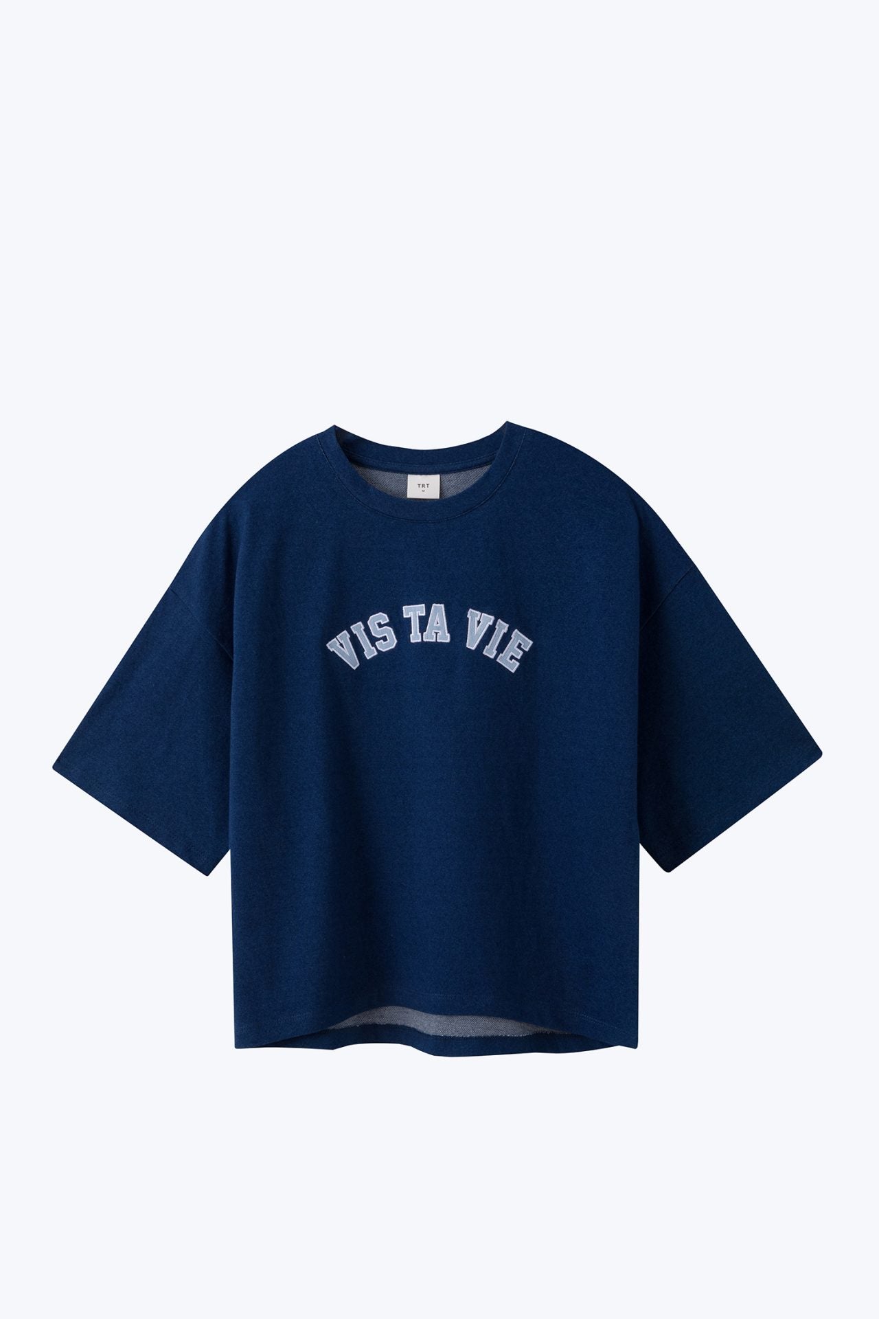 Denim Patch Graphic Tee