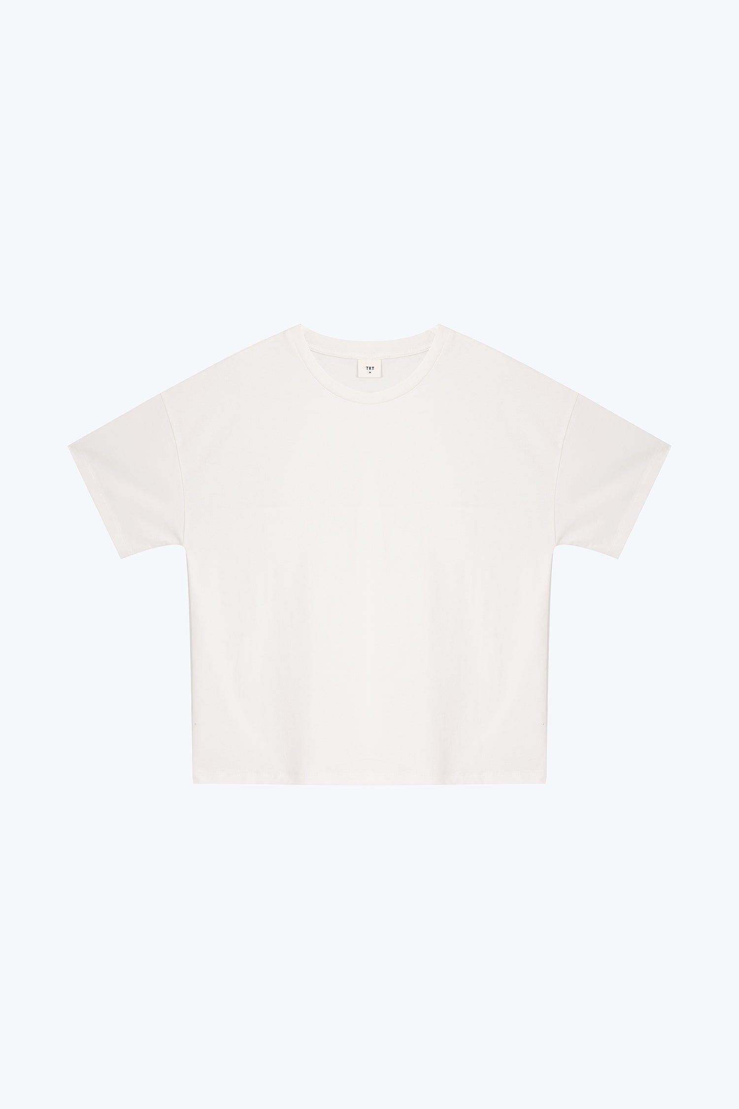 Back Mesh Tee - Cream