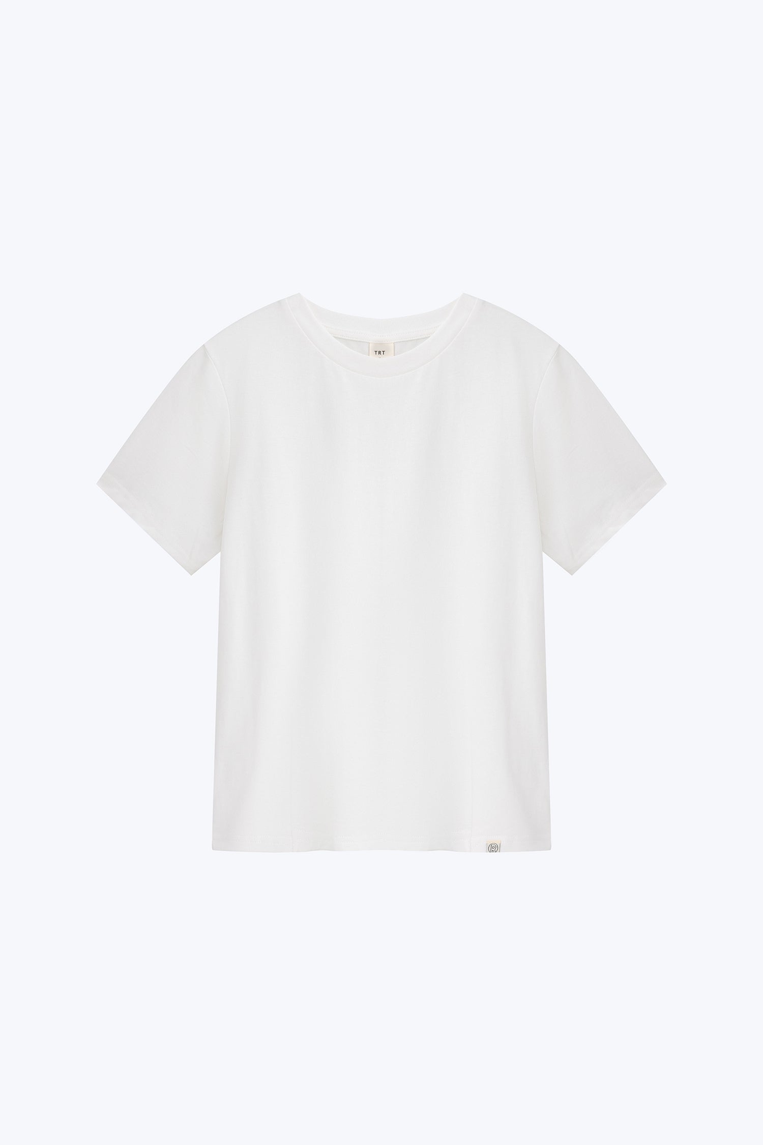 Crew Neck Tee - Cream