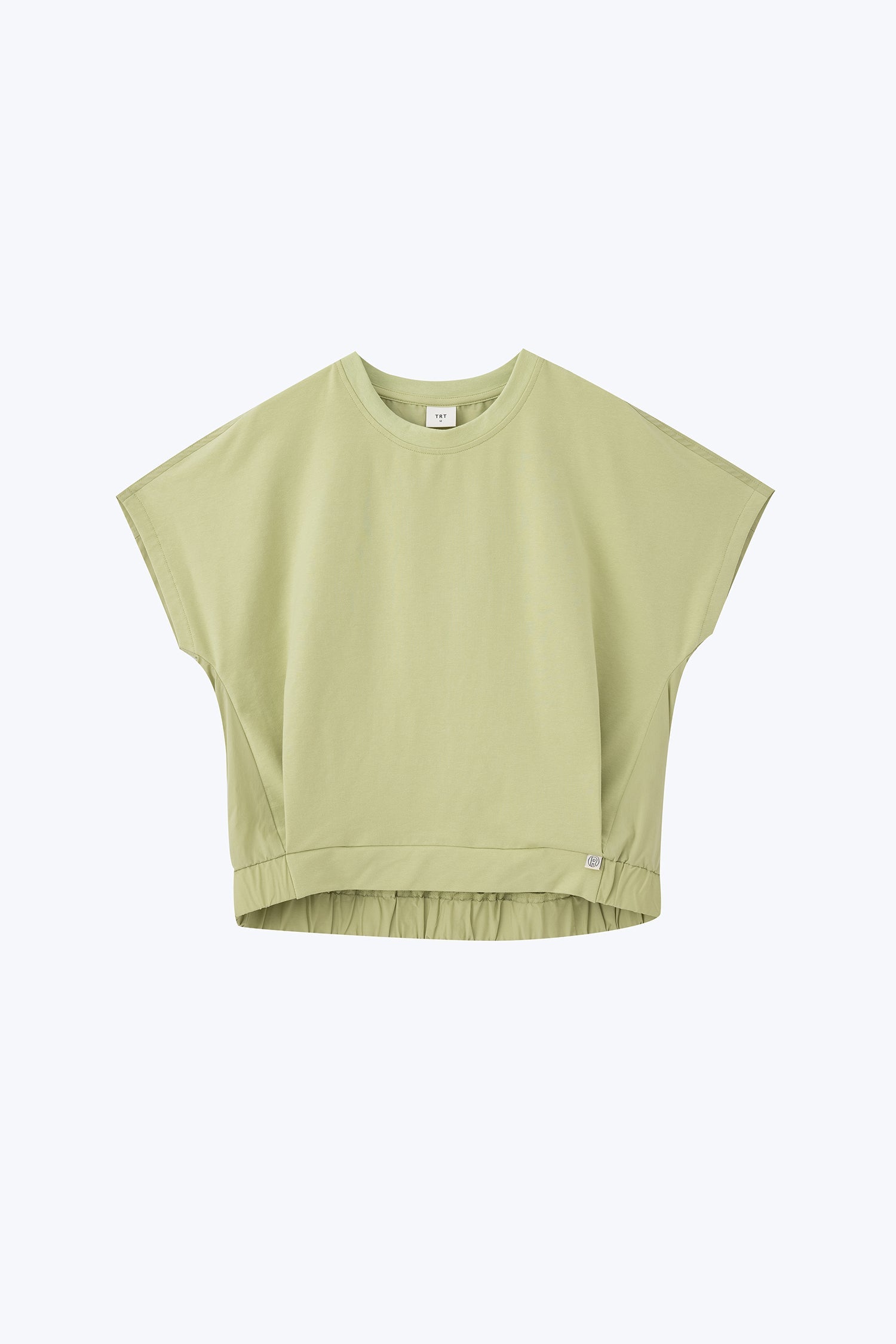 Elasticised Hem Tee - Melon