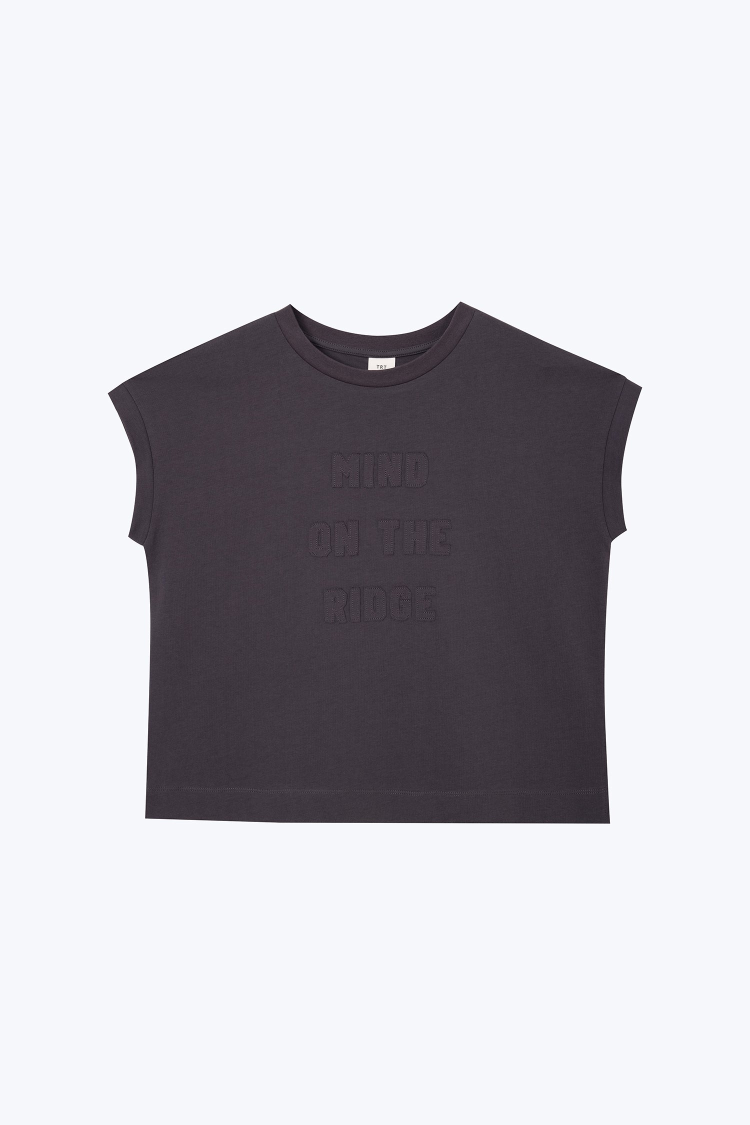 'Mind on the Ridge' Tee - Charcoal