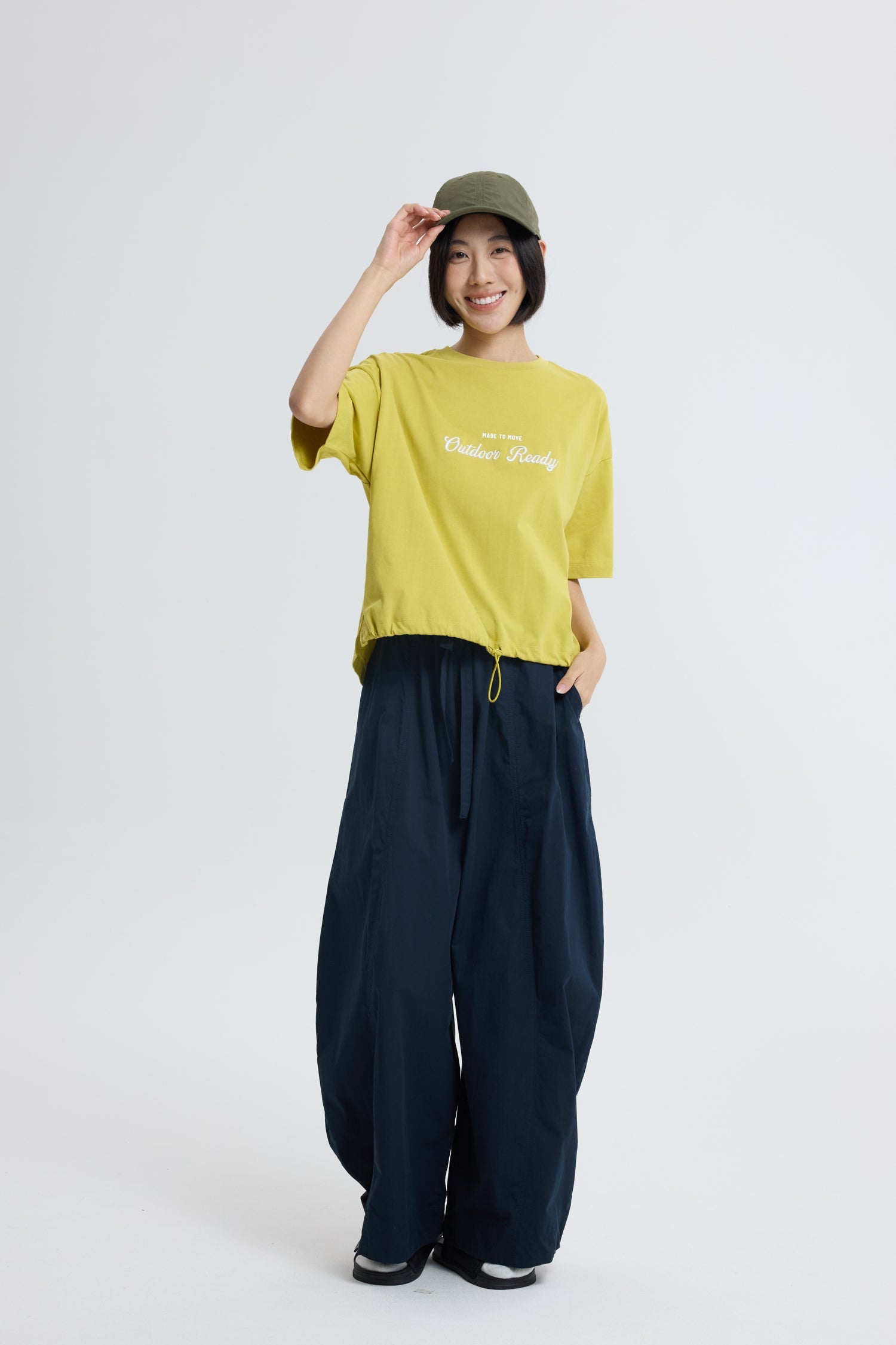 Outdoor Ready' Tee - Lime