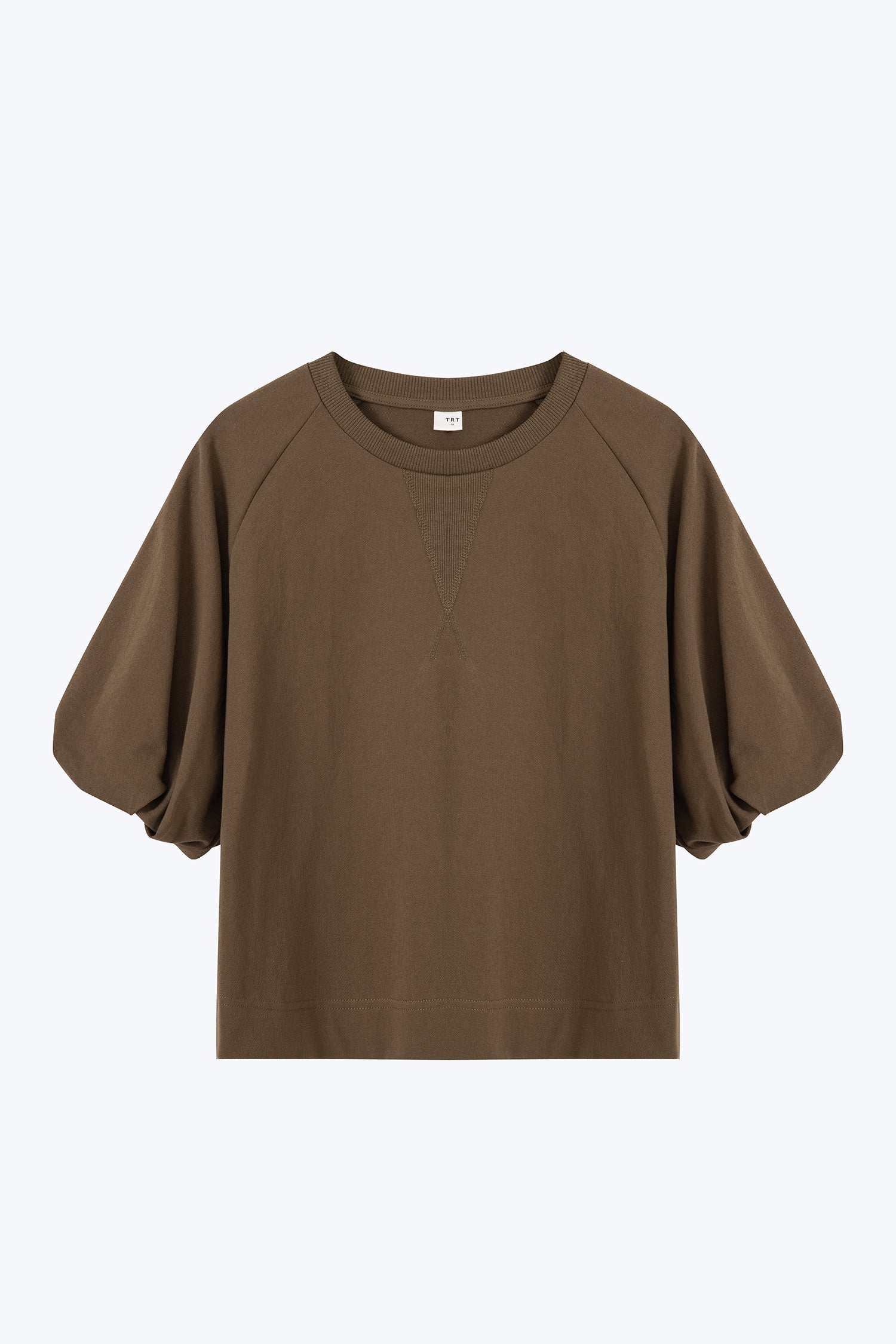 Soft Volume Sweater - Army Green