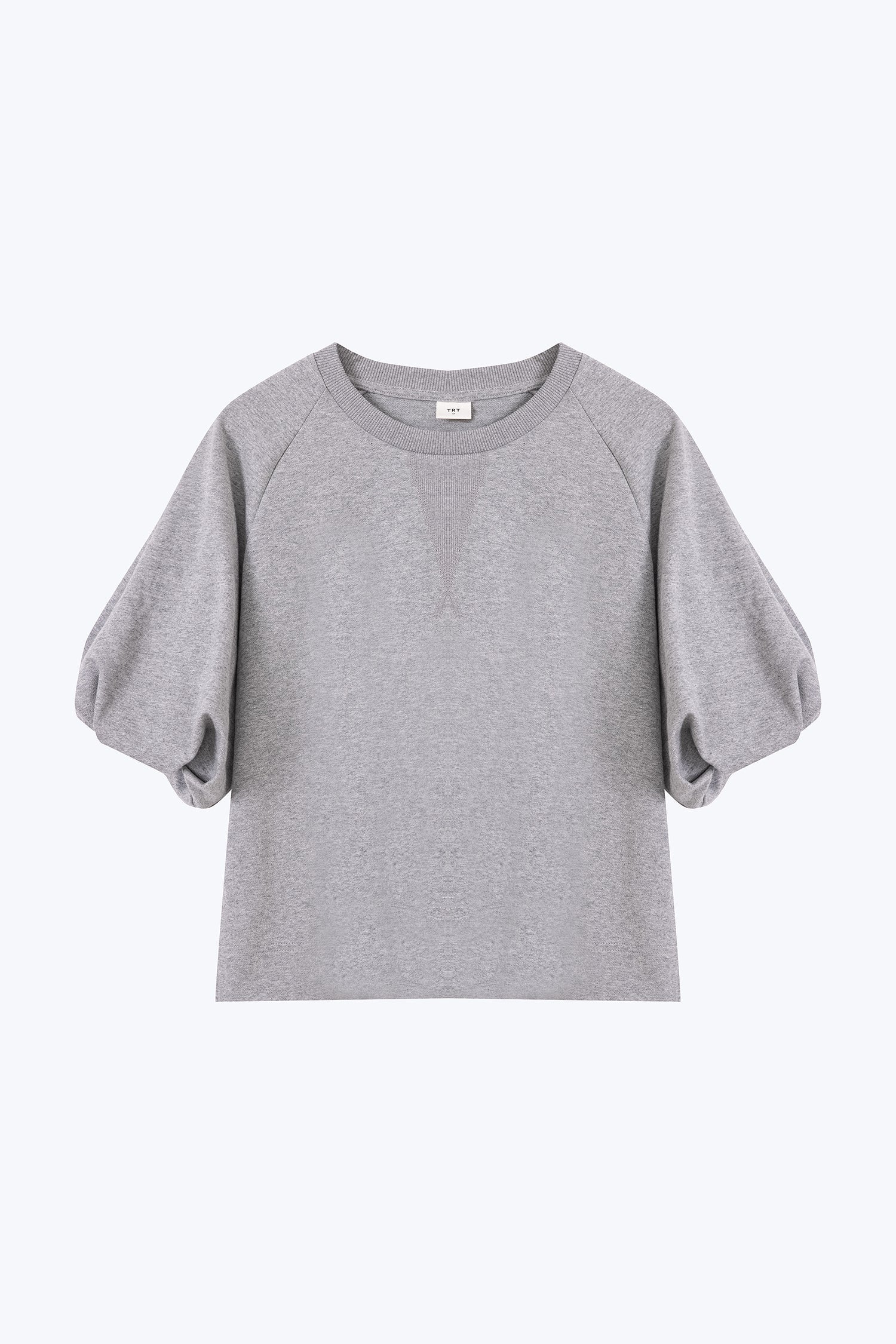 Soft Volume Sweater - Light Grey