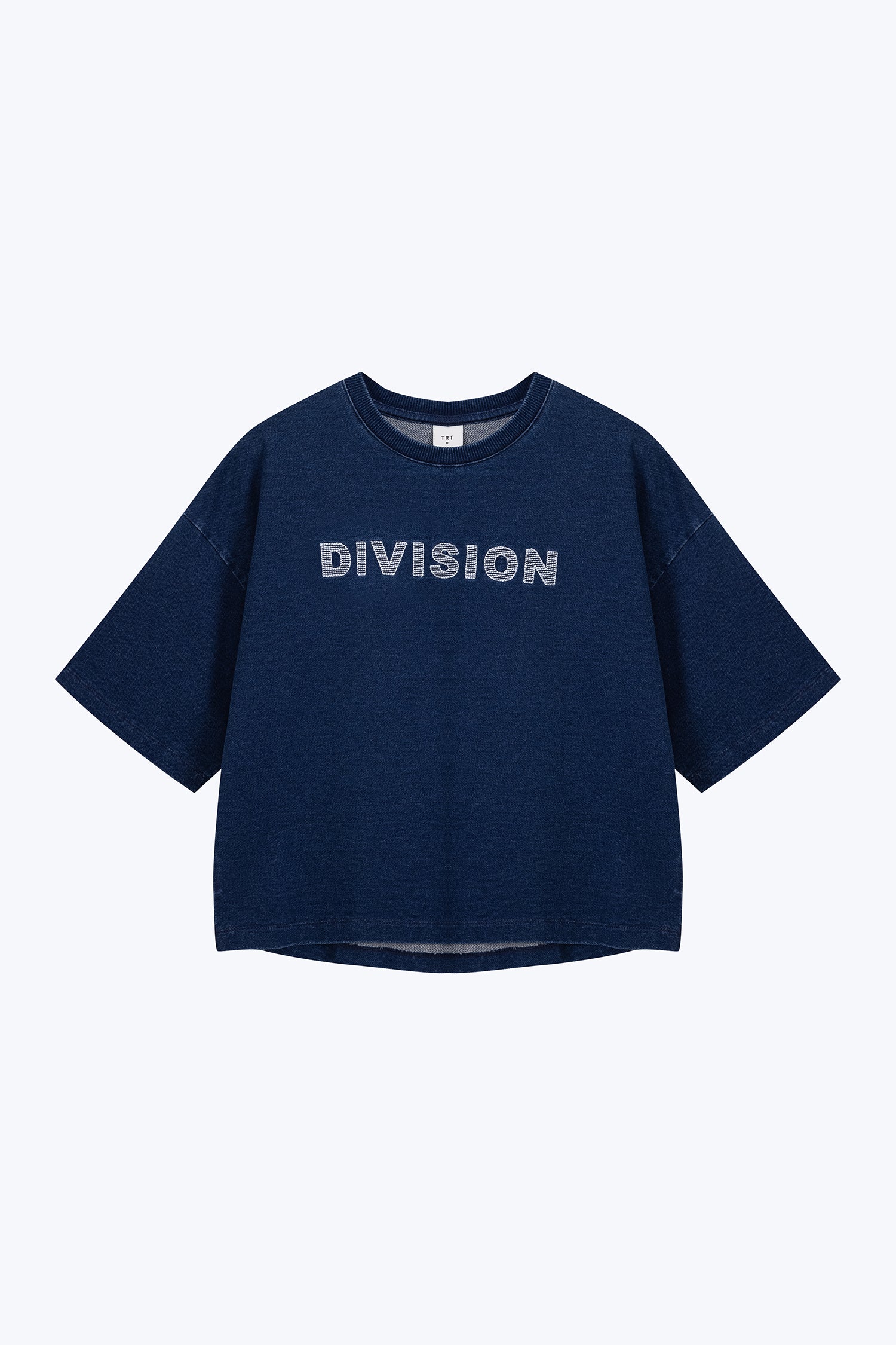 Embroidery Tee - Dark Denim