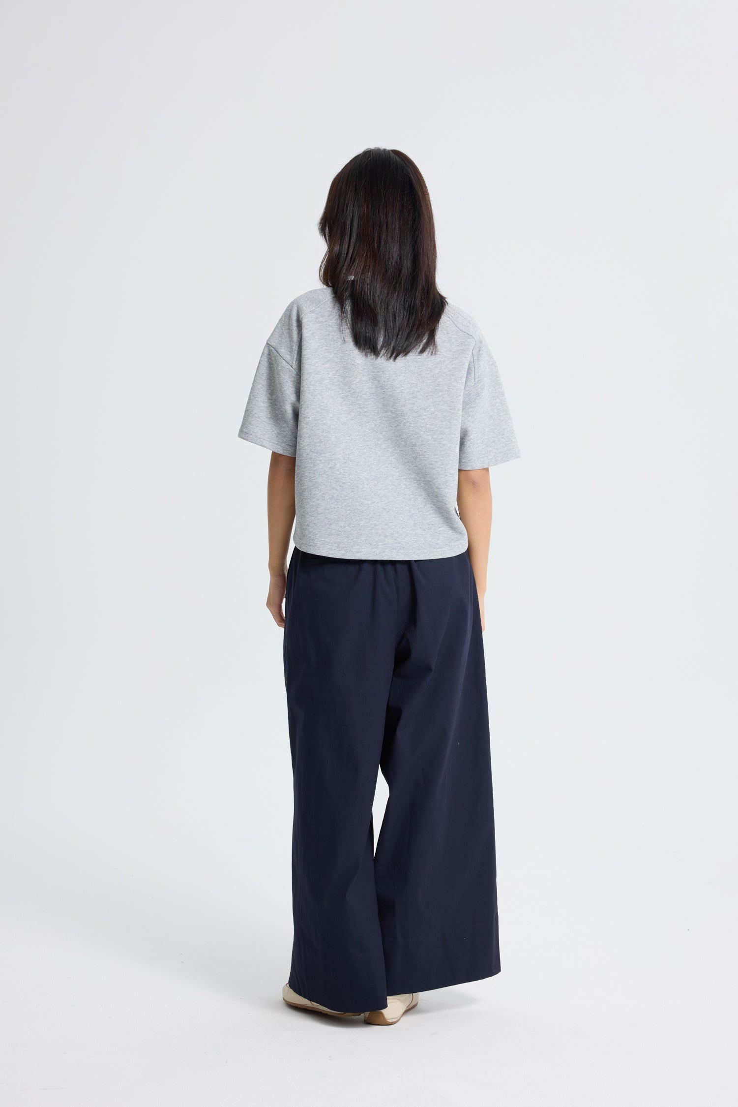 Embroidery Tee - Grey