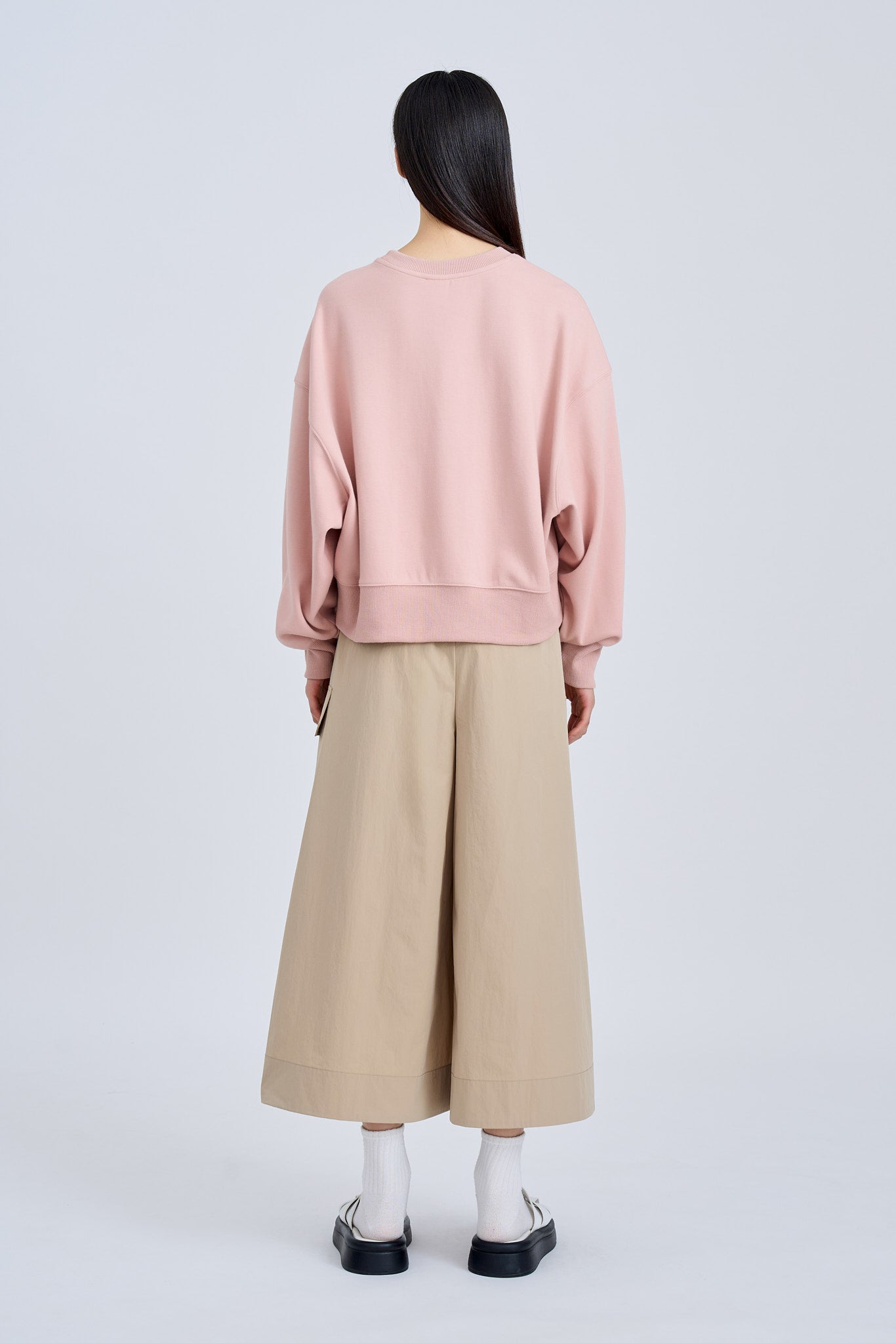 Long Sleeve Sweatshirt - Blush