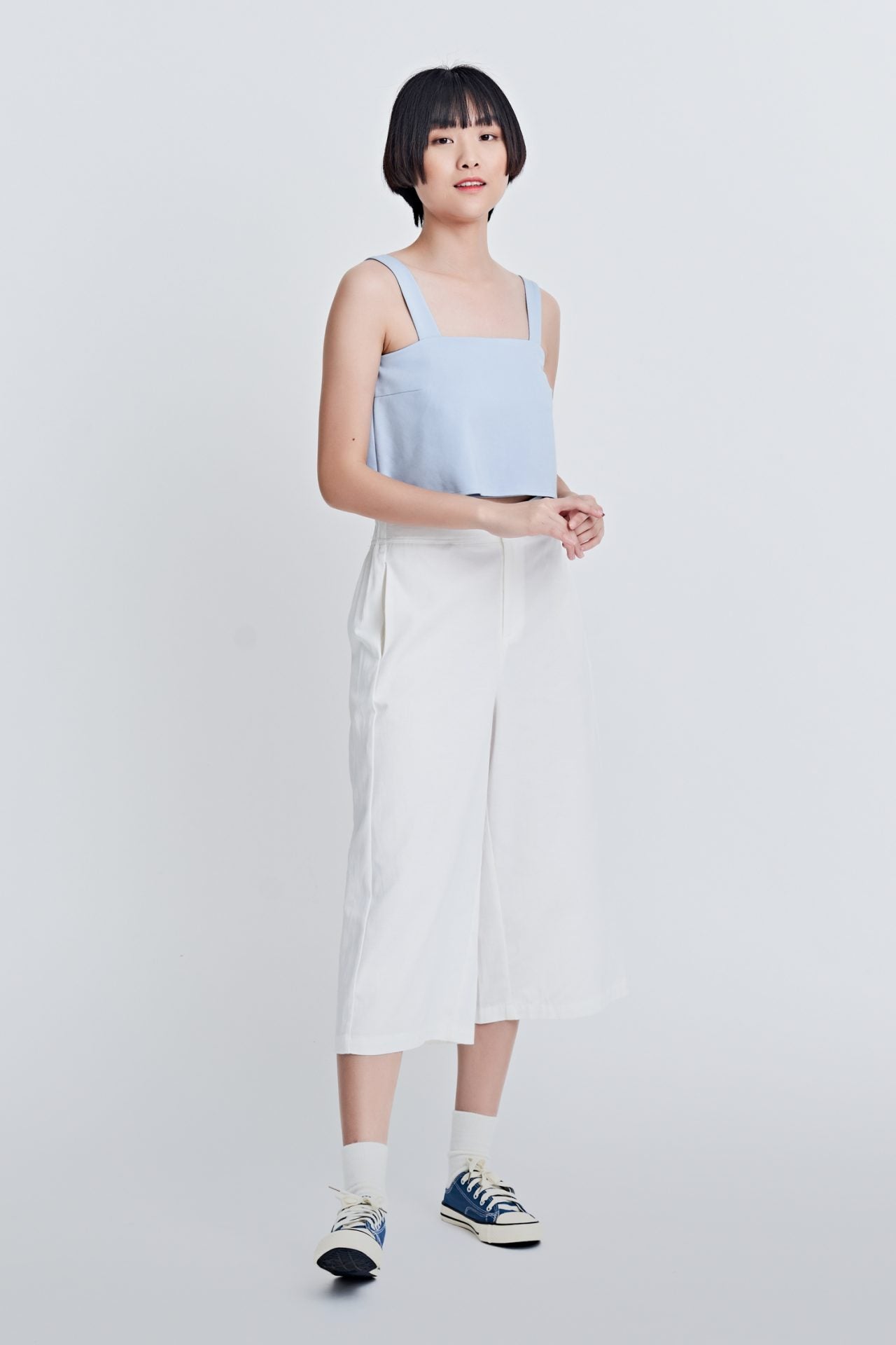 Square Neck Cropped Top