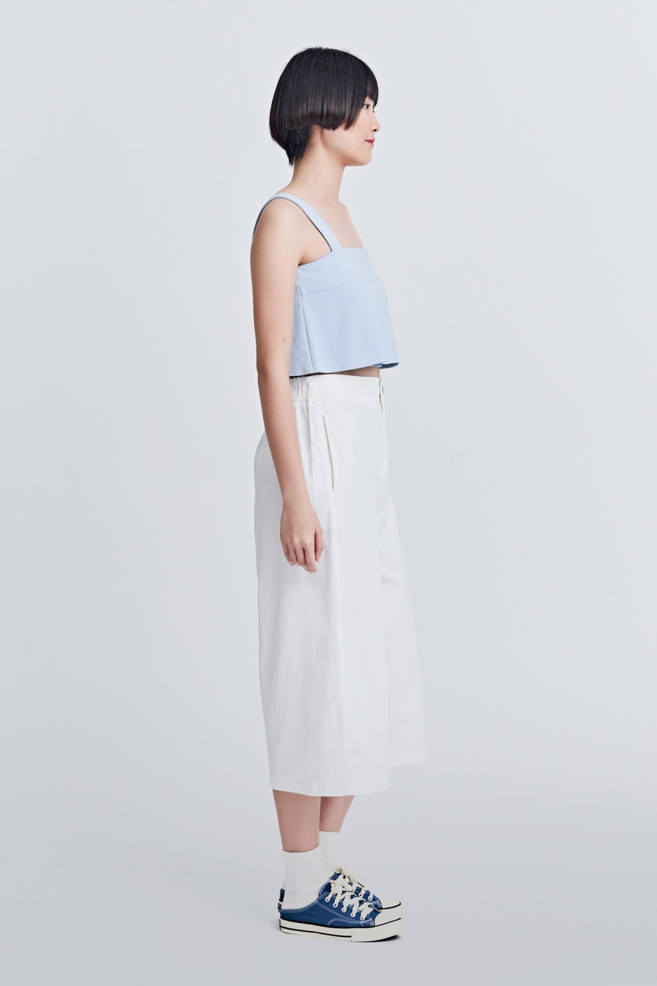 Square Neck Cropped Top