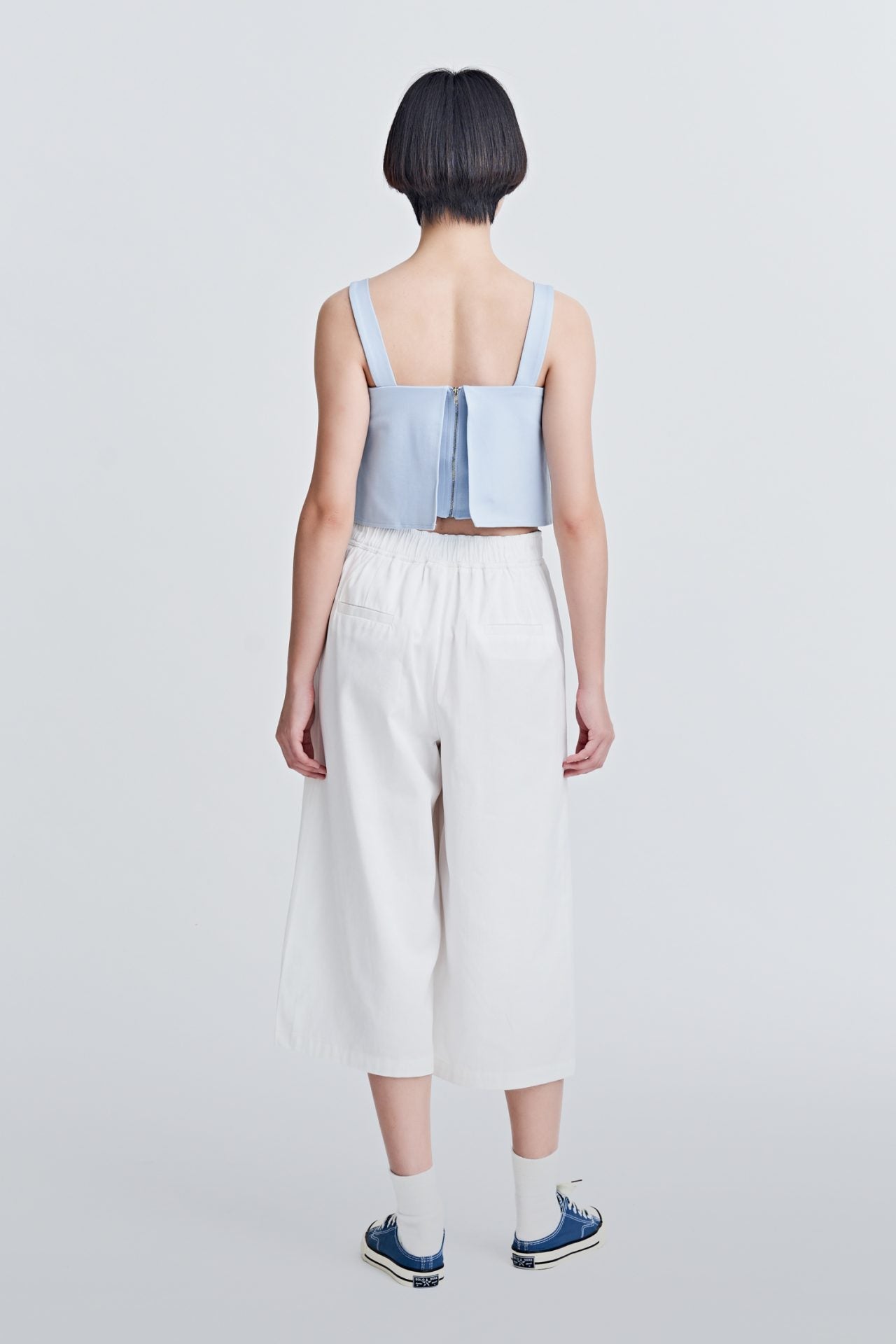 Square Neck Cropped Top