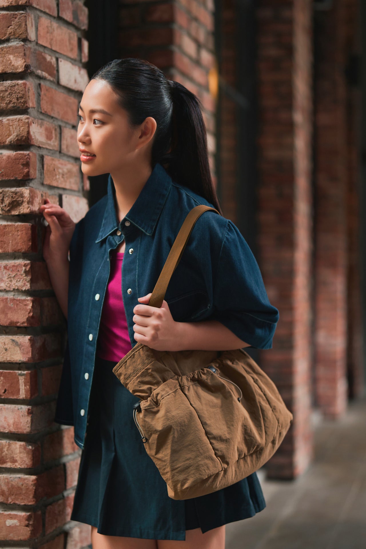 Ribbed Camisole - Plum