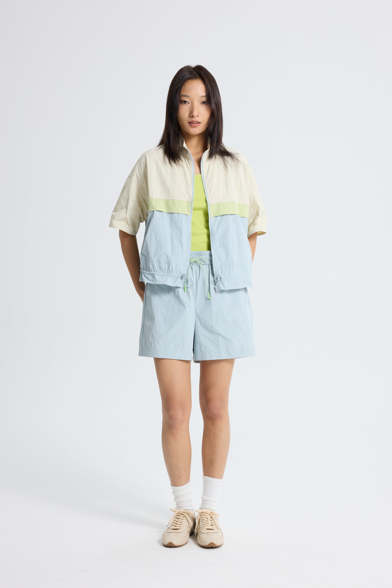 Ribbed Camisole - Chartreuse