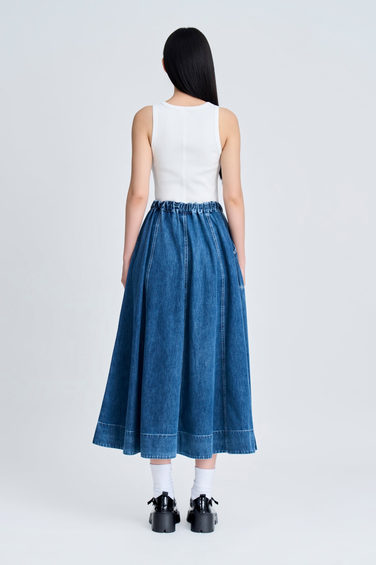 Ribbed Camisole - Cream