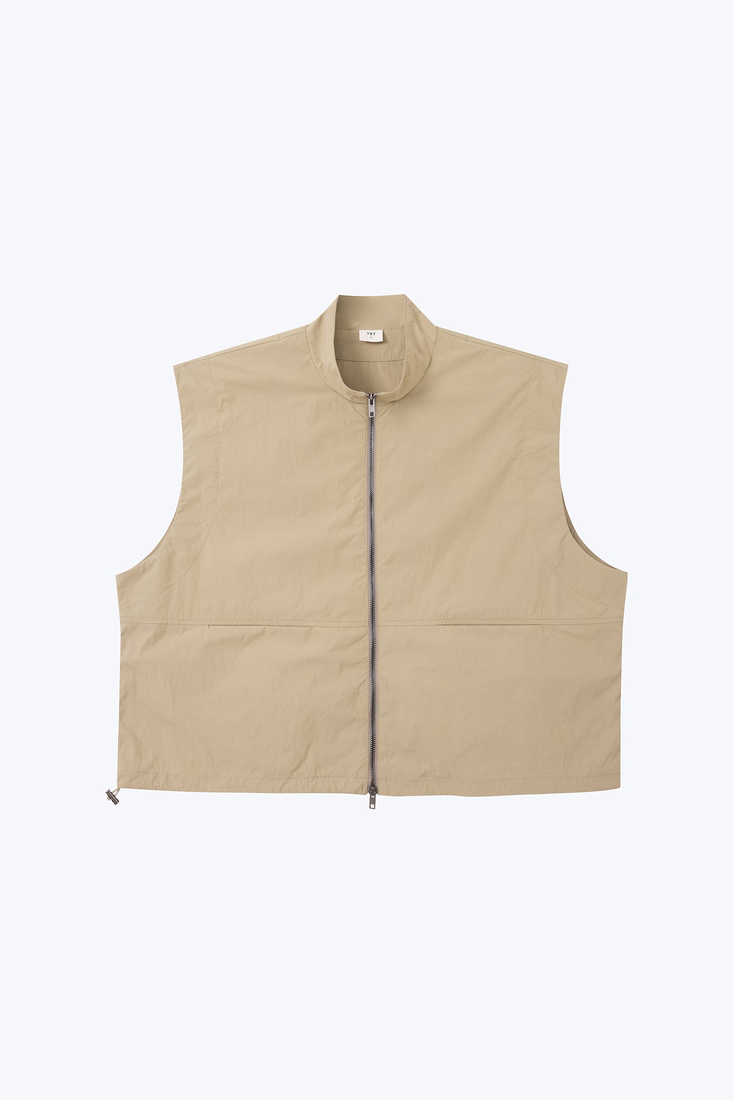Zipper Vest - Khaki